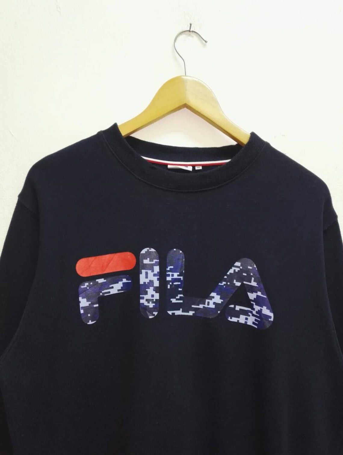 Fila Vintage FILA Sweatshirt Big Logo Graphic extract (c9) Size US M / EU 48-50 / 2 - 2 Thumbnail