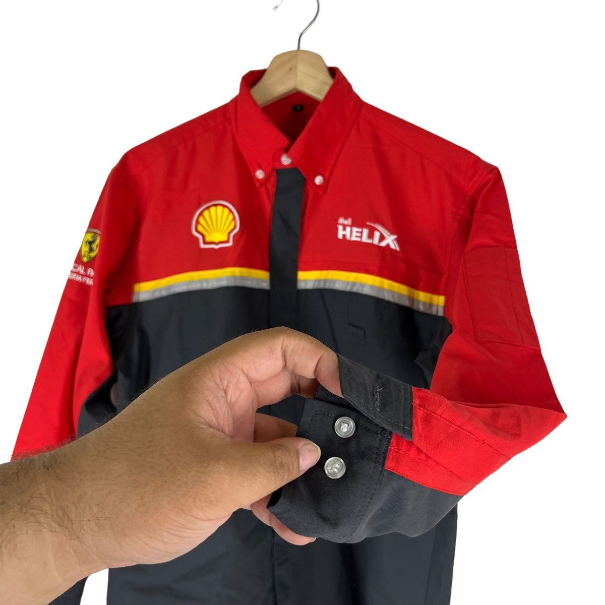 Sports Specialties × Vintage VINTAGE SHELL HELIX WORKERS BIG LOGO RACING WEAR Size US S / EU 44-46 / 1 - 6 Thumbnail