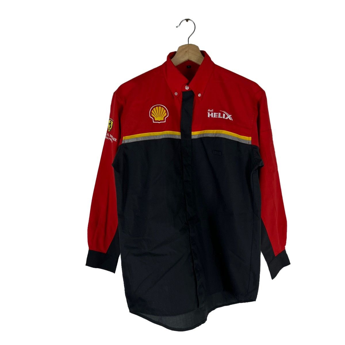 Sports Specialties × Vintage VINTAGE SHELL HELIX WORKERS BIG LOGO RACING WEAR Size US S / EU 44-46 / 1 - 1 Thumbnail