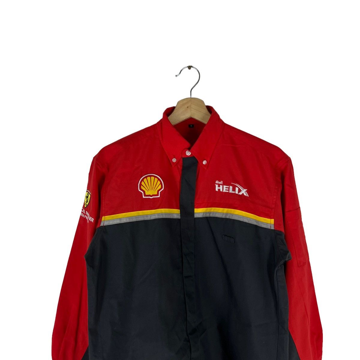 Sports Specialties × Vintage VINTAGE SHELL HELIX WORKERS BIG LOGO RACING WEAR Size US S / EU 44-46 / 1 - 3 Thumbnail