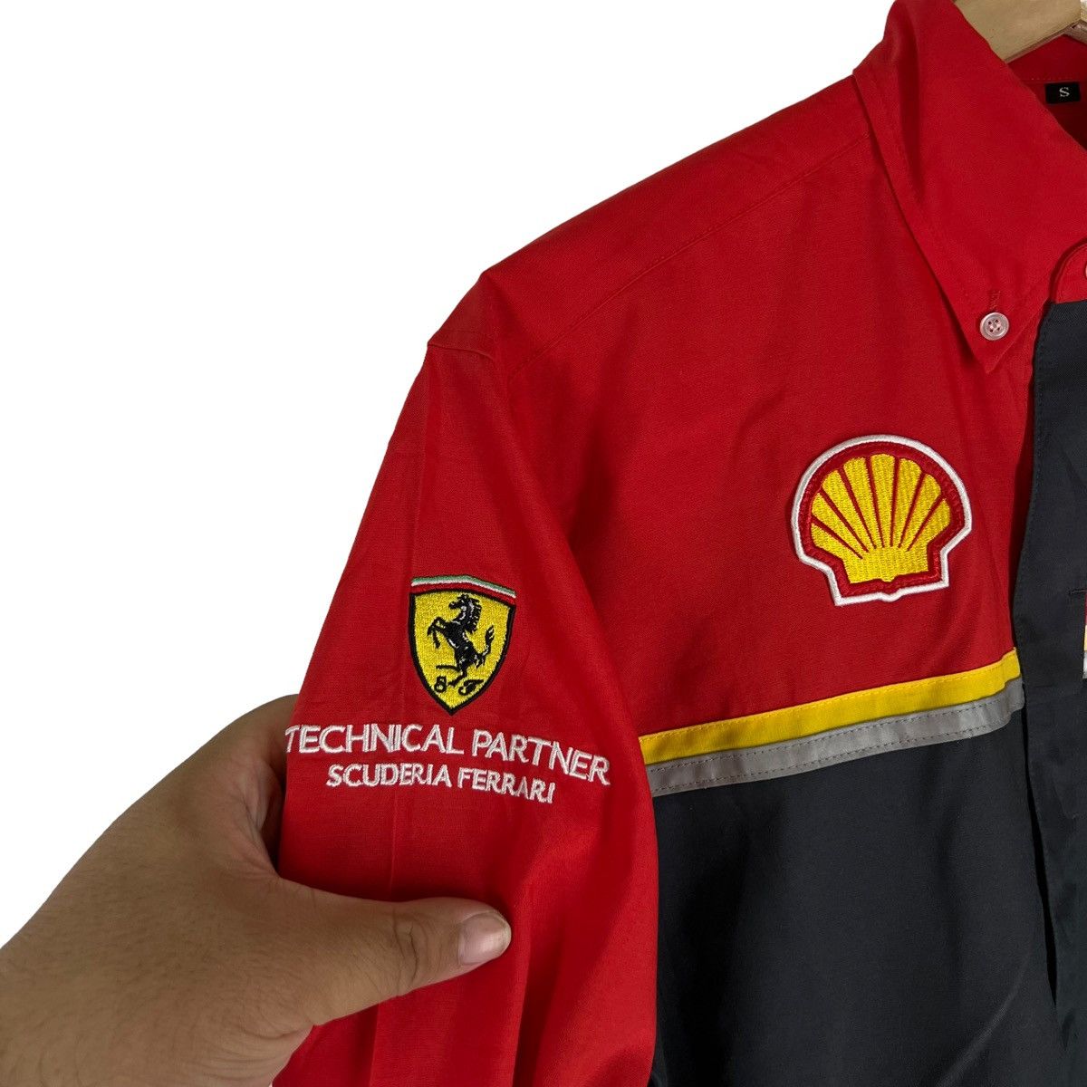 Sports Specialties × Vintage VINTAGE SHELL HELIX WORKERS BIG LOGO RACING WEAR Size US S / EU 44-46 / 1 - 5 Thumbnail
