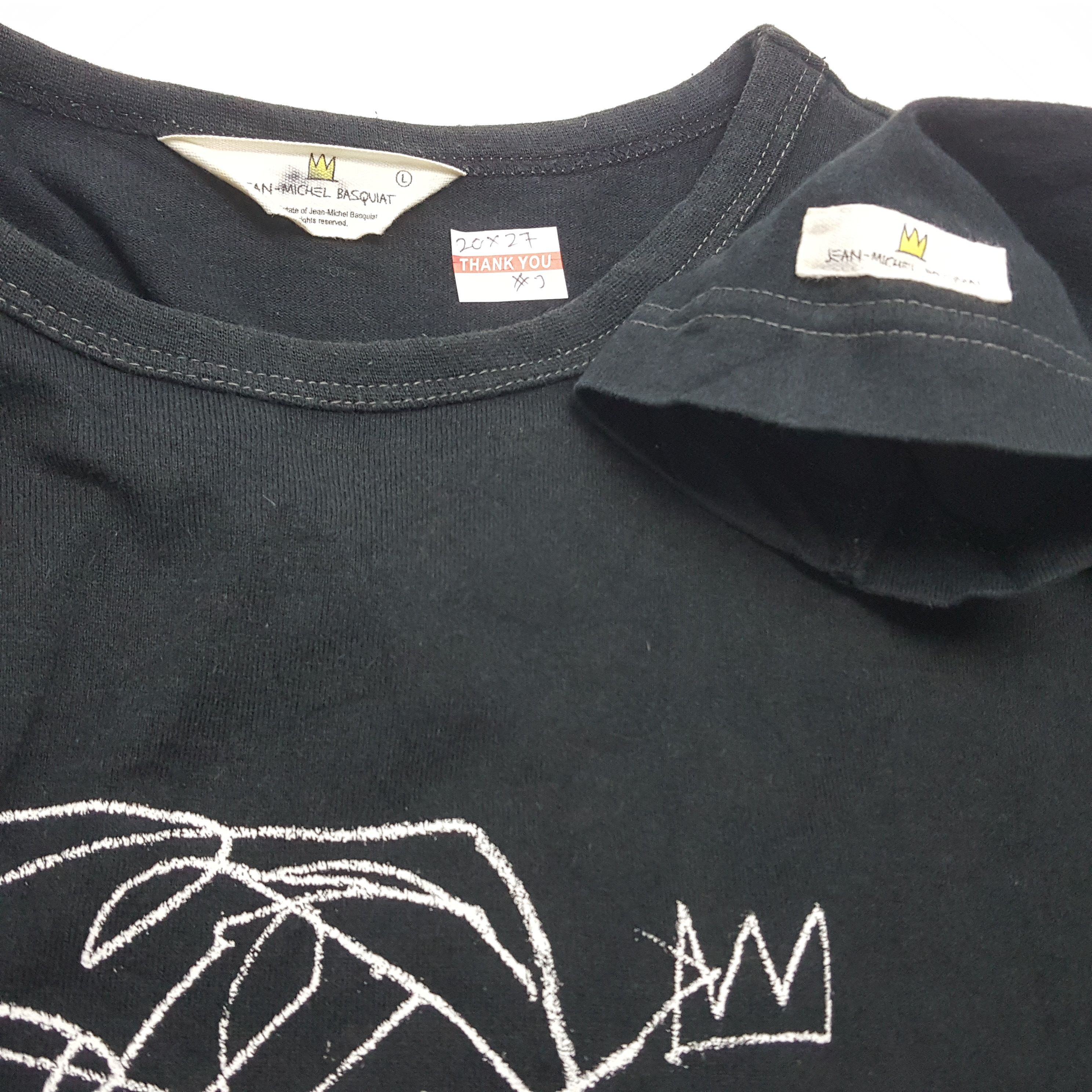 Japanese Brand × Jean-Michel Basquiat × Vintage Vintage Jeans Michel Basquiat art design t-shirt Size US M / EU 48-50 / 2 - 4 Thumbnail