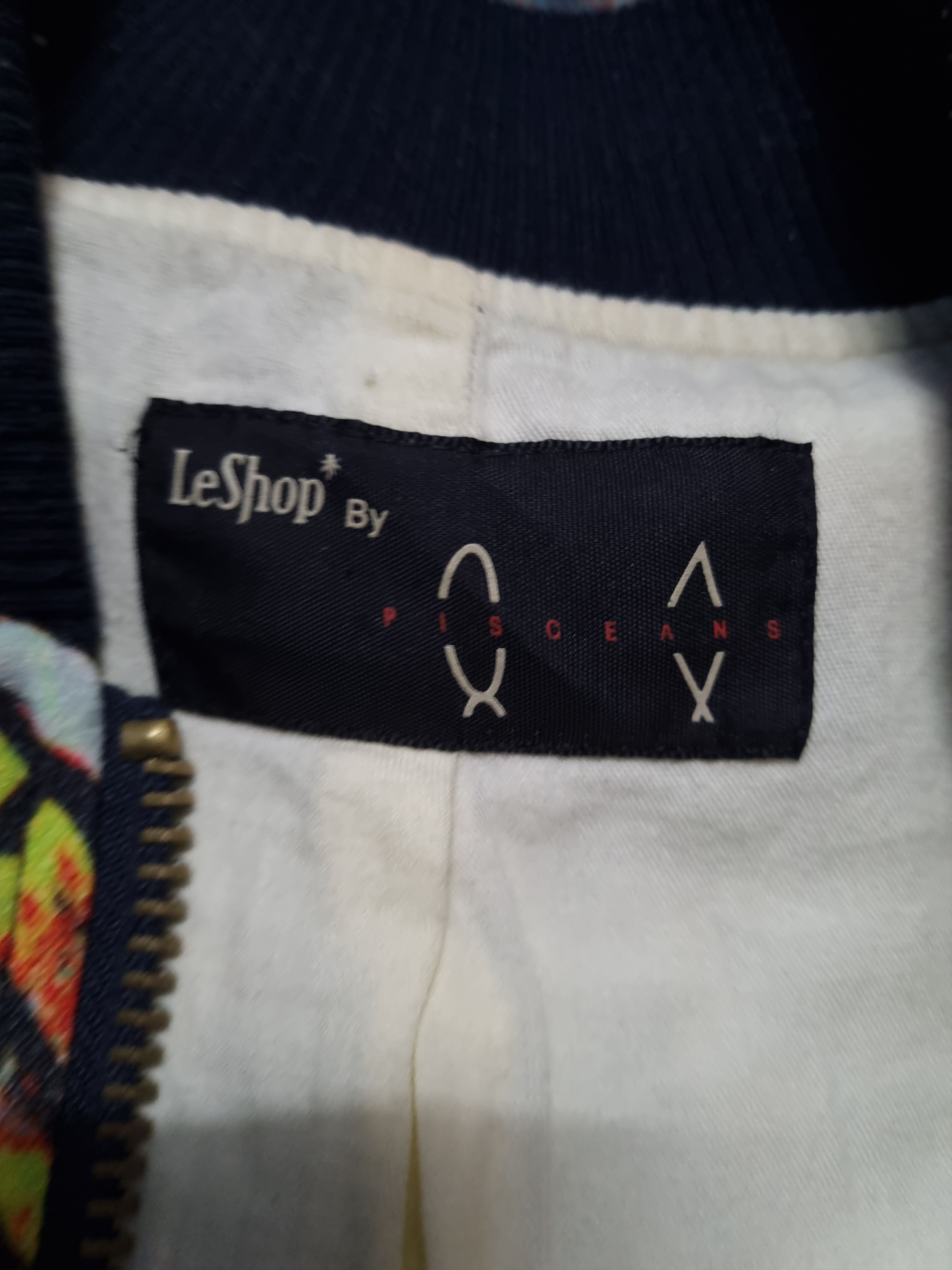 Vintage 🔥Rare🔥LeShop By Pisceans Bomber Jacket Size US M / EU 48-50 / 2 - 6 Thumbnail