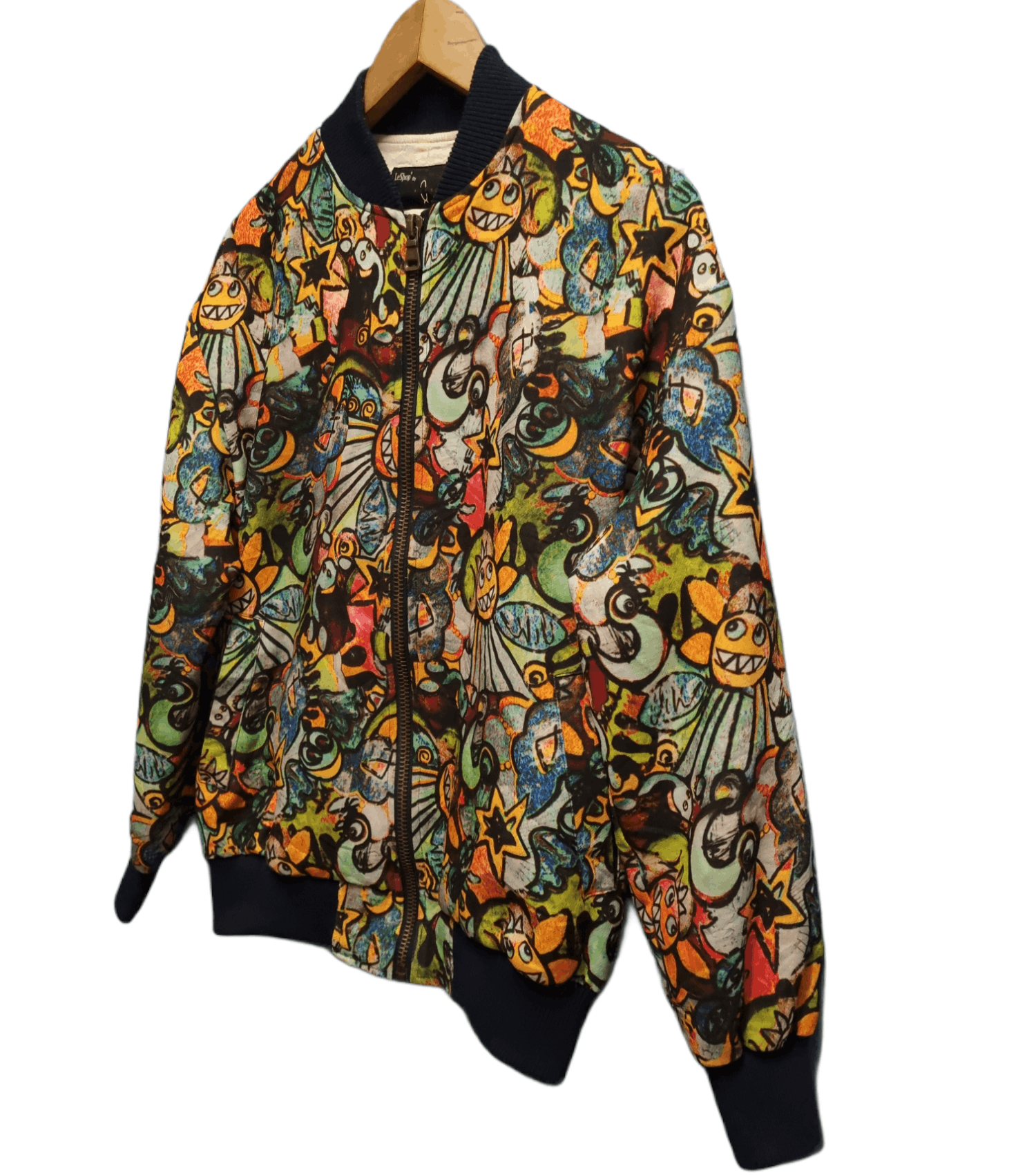 Vintage 🔥Rare🔥LeShop By Pisceans Bomber Jacket Size US M / EU 48-50 / 2 - 2 Thumbnail