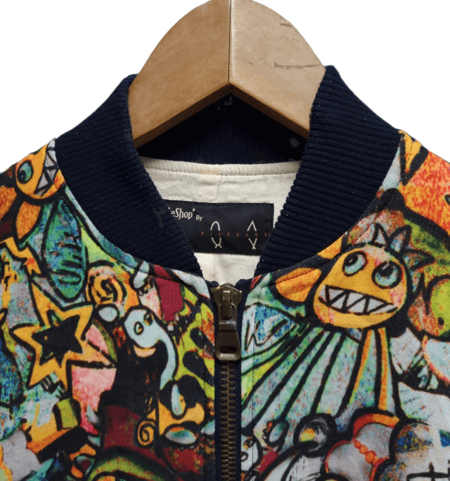 Vintage 🔥Rare🔥LeShop By Pisceans Bomber Jacket Size US M / EU 48-50 / 2 - 5 Thumbnail
