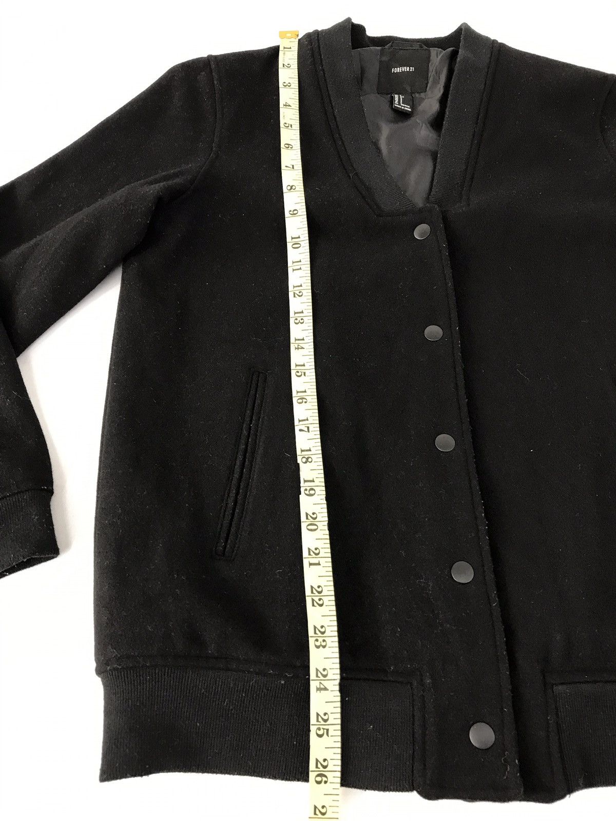 Japanese Brand Vintage Forever 21 Varsity Jacket Snap Button Size US M / EU 48-50 / 2 - 11 Thumbnail