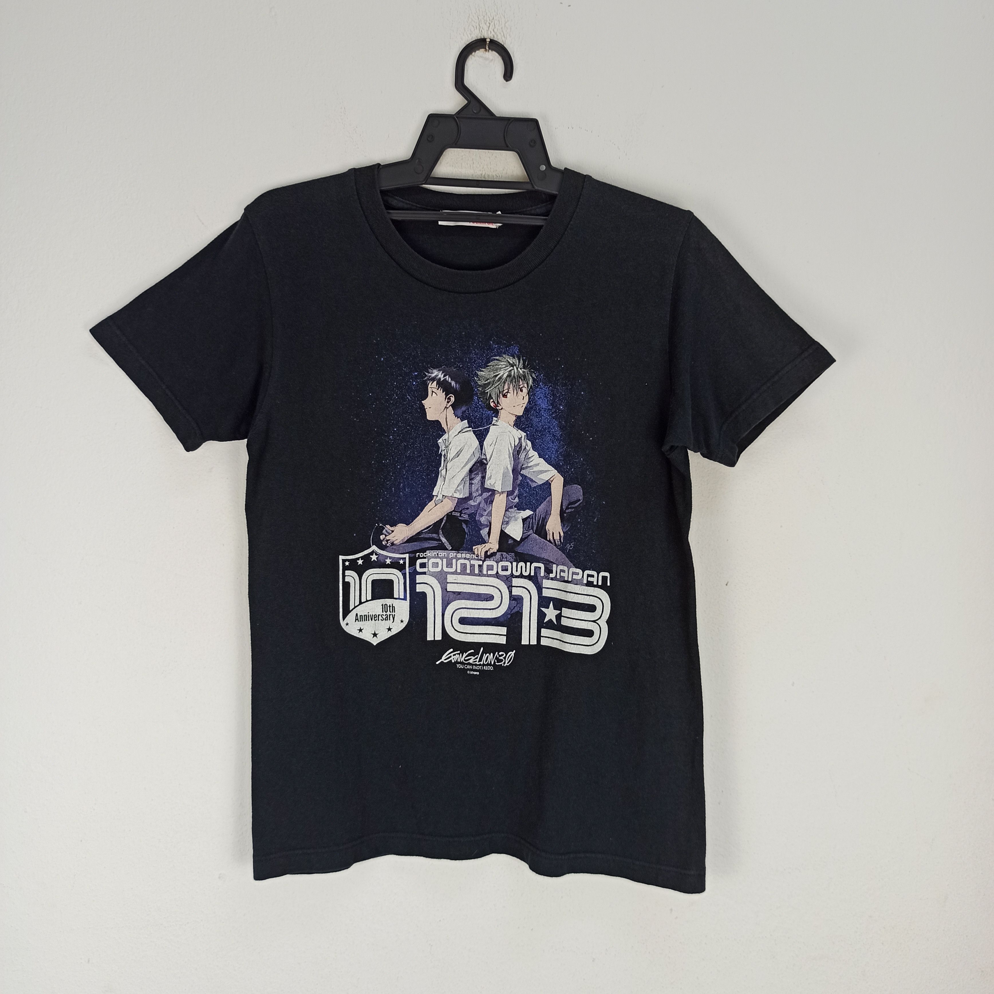 Rare🔥 Anime Evangelion Nerv Movie T-shirt Japan