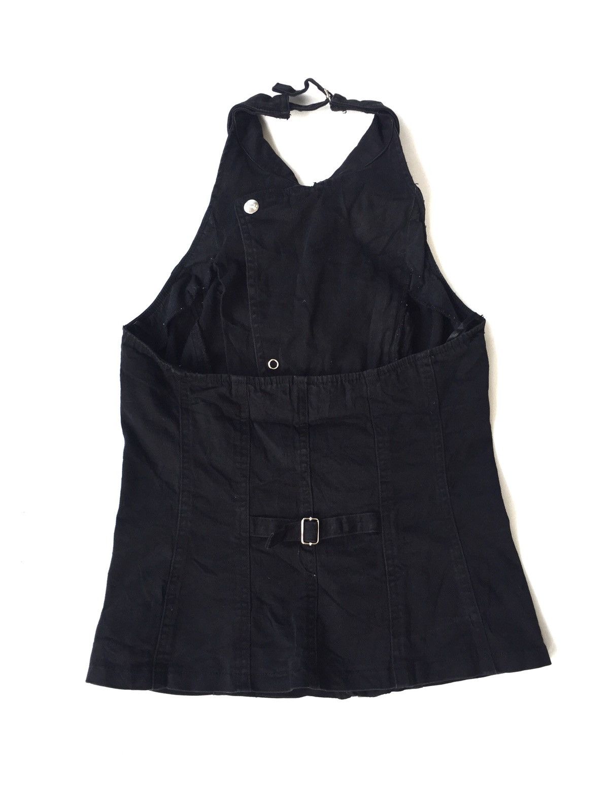 Tripp NYC Asymmetrical Zipper Cinch Back Stretched Vest Size US XS / EU 42 / 0 - 6 Thumbnail