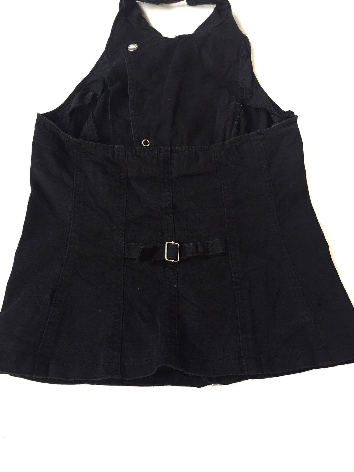 Tripp NYC Asymmetrical Zipper Cinch Back Stretched Vest Size US XS / EU 42 / 0 - 7 Thumbnail