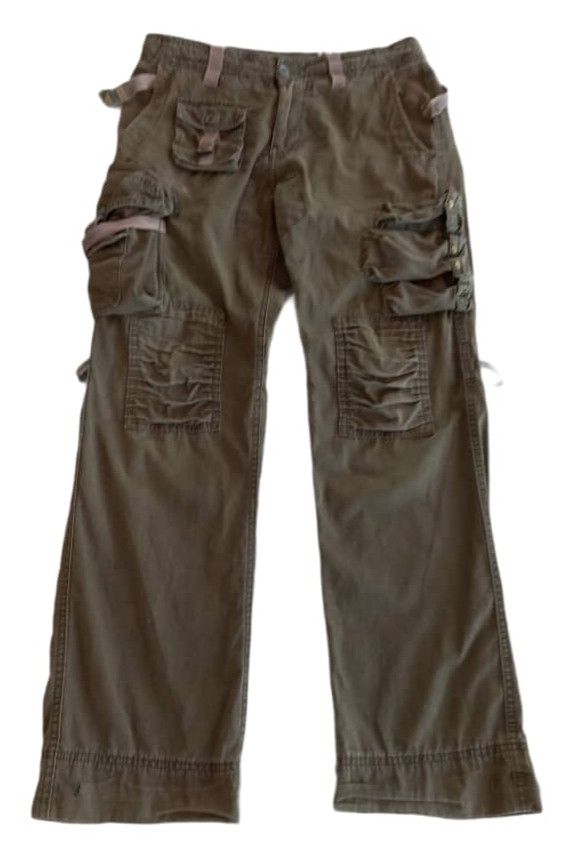 Japanese Brand Vintage Multi-Pocket Tactical Cargo Pants Size US 32 / EU 48 - 3 Thumbnail