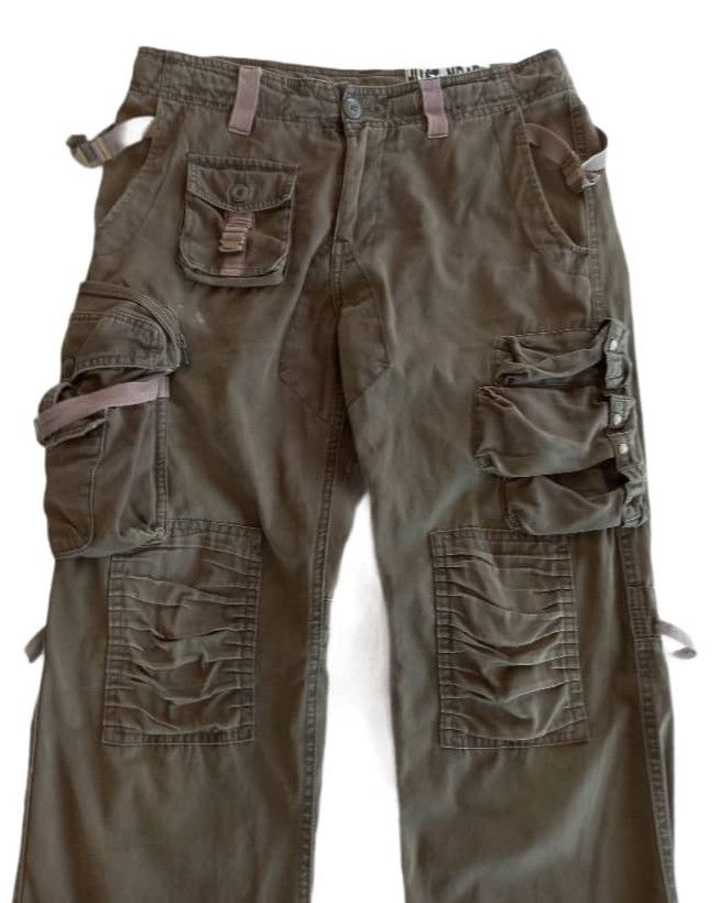 Japanese Brand Vintage Multi-Pocket Tactical Cargo Pants Size US 32 / EU 48 - 1 Thumbnail