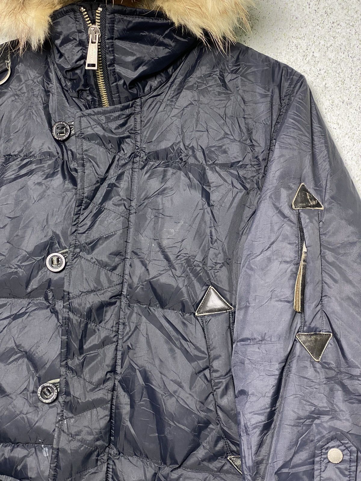 Dsquared2 Vintage Dsquared2 Puffed Faux Winter Jacket Size US S / EU 44-46 / 1 - 4 Thumbnail