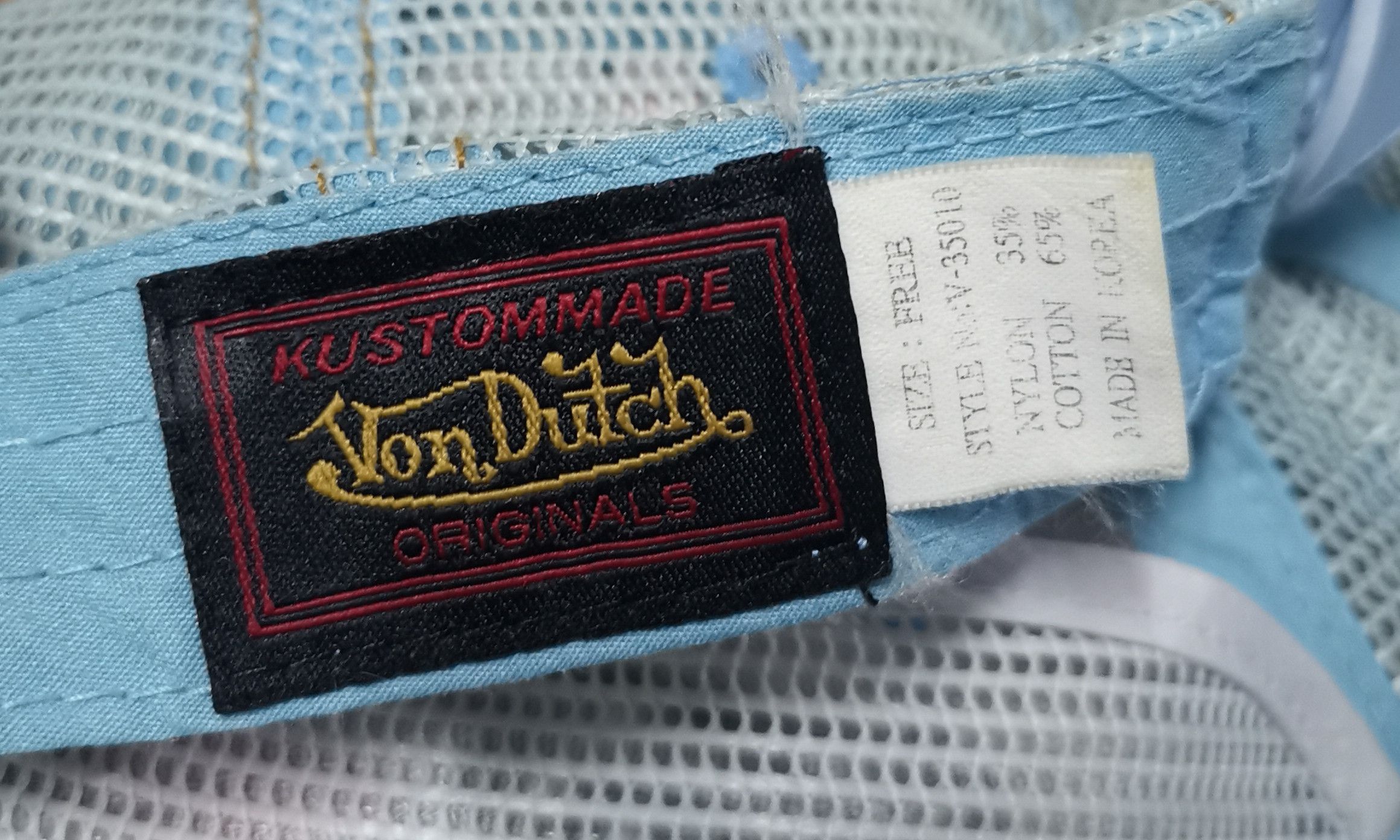 Vintage × Von Dutch 🔥Vintage🔥 Von Dutch Hat Camo With American Flag Size ONE SIZE - 6 Thumbnail