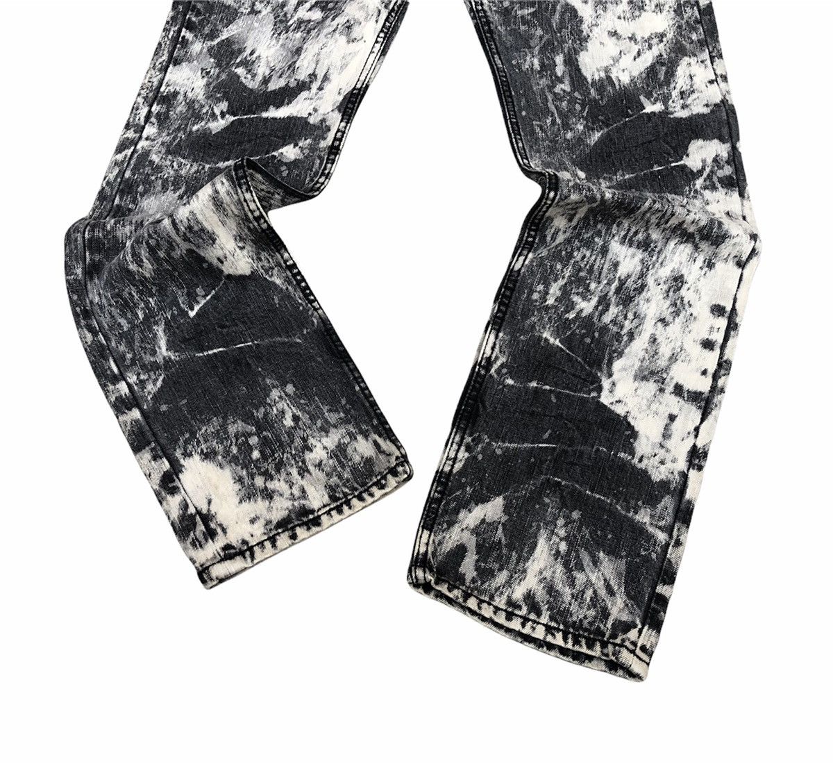 Designer × Japanese Brand Nice Design Urban Craft Custom made Acid Wash Denim Pants Size US 32 / EU 48 - 5 Thumbnail
