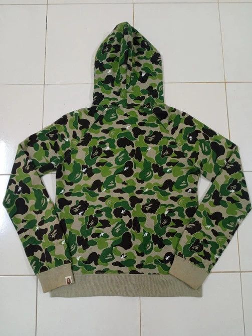 Bape Bapesta ABC Camo Full Zipper Hoodie Sweatshirt Size XS / US 0-2 / IT 36-38 - 2 Thumbnail
