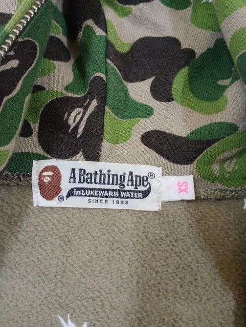 Bape Bapesta ABC Camo Full Zipper Hoodie Sweatshirt Size XS / US 0-2 / IT 36-38 - 9 Thumbnail