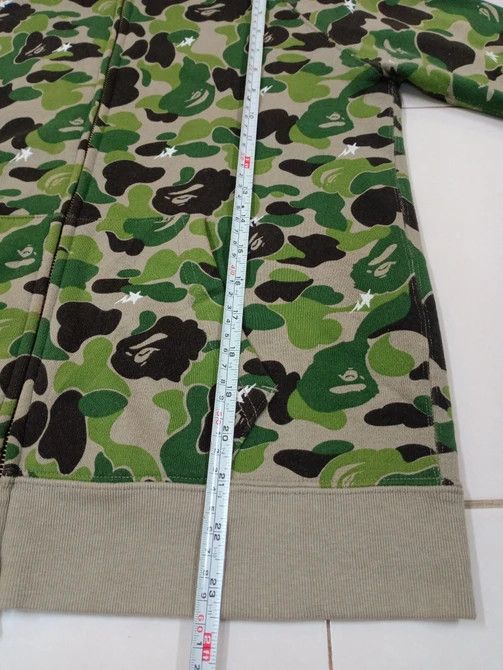 Bape Bapesta ABC Camo Full Zipper Hoodie Sweatshirt Size XS / US 0-2 / IT 36-38 - 12 Thumbnail