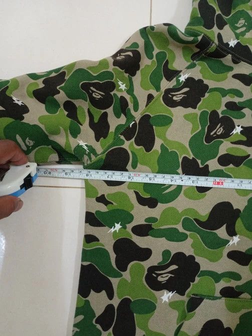Bape Bapesta ABC Camo Full Zipper Hoodie Sweatshirt Size XS / US 0-2 / IT 36-38 - 13 Thumbnail