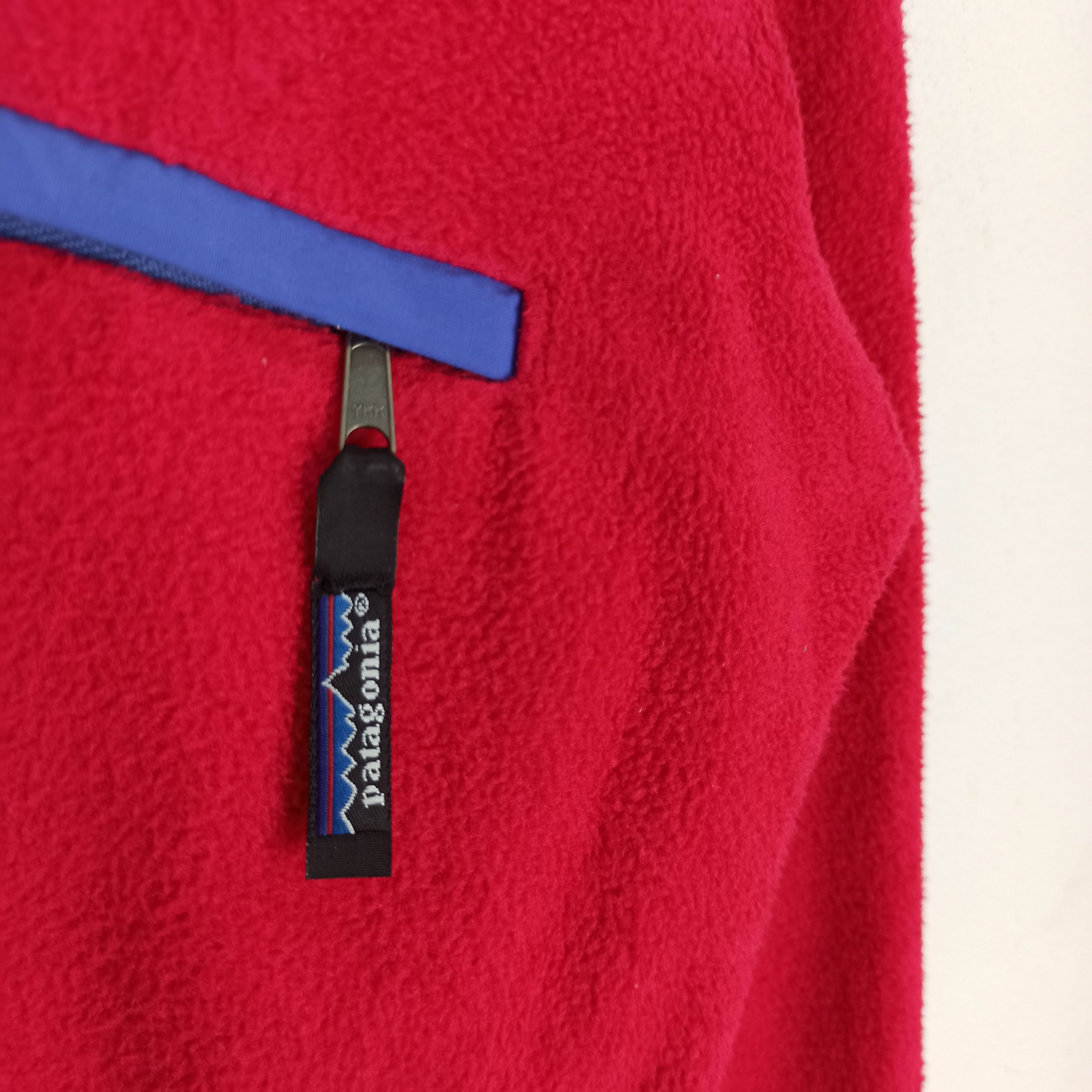 Patagonia Vintage Patagonia USA men's Fleece Plain Jacket Half Zipper Size US M / EU 48-50 / 2 - 3 Thumbnail