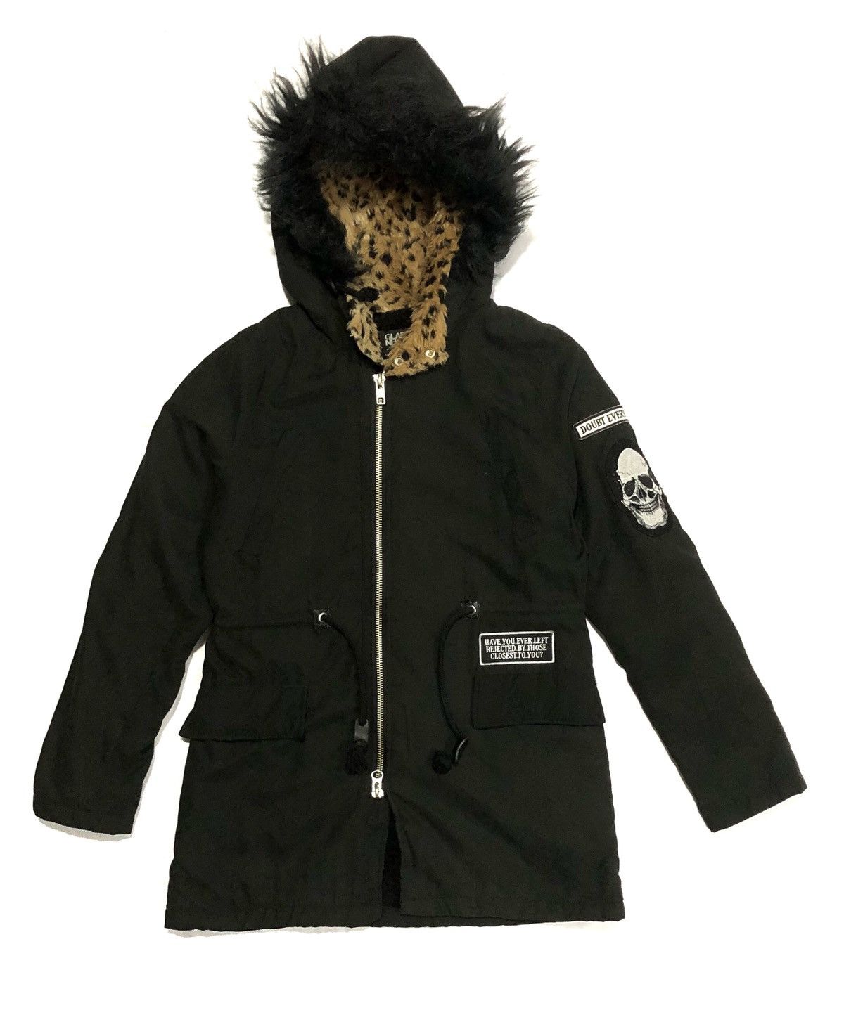 Japanese Brand Japanese Brand GLAD NEWS Skull Wings Spellout Logo Hoodie Size US S / EU 44-46 / 1 - 1 Thumbnail