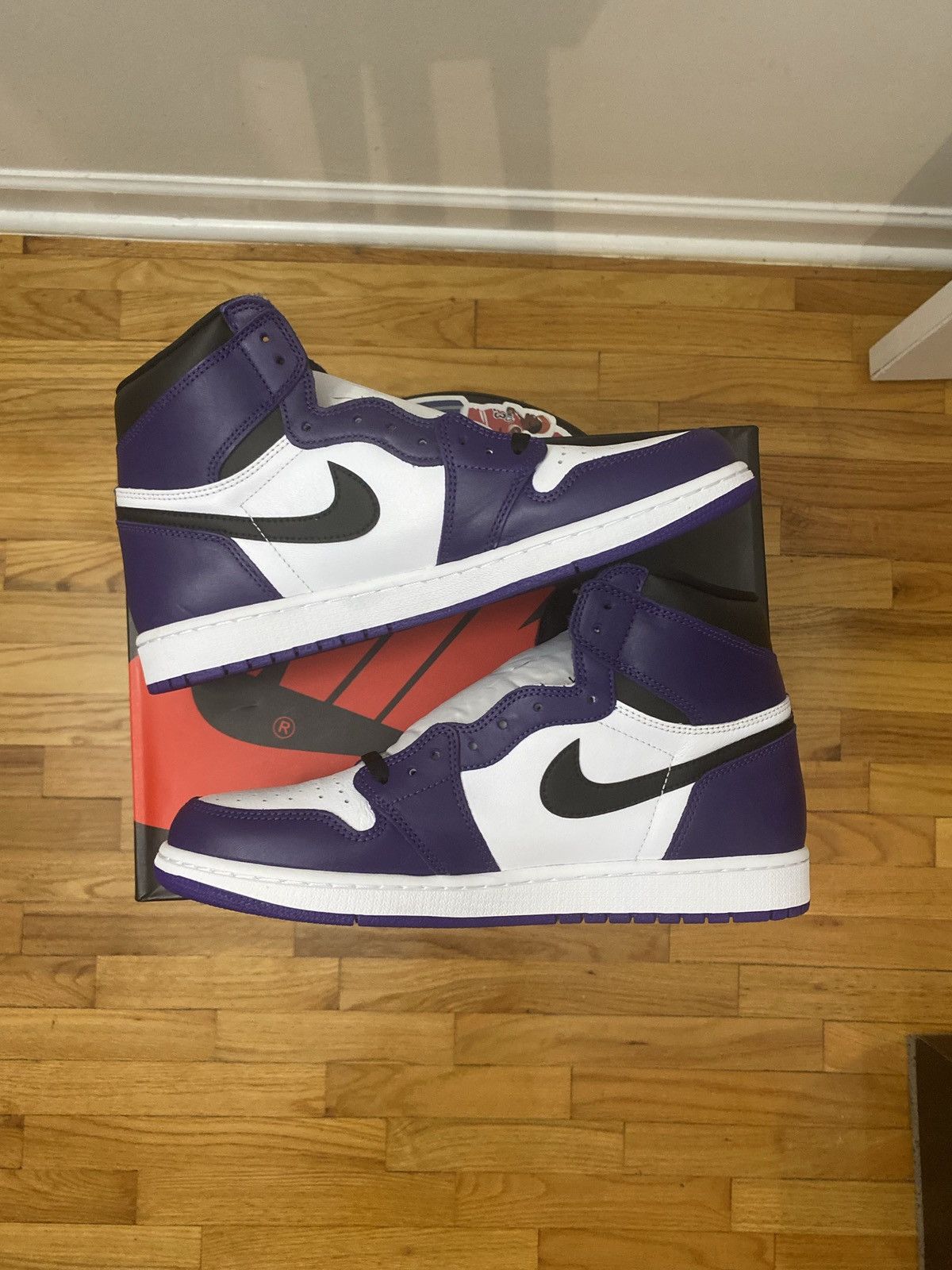 Jordan Brand Jordan 1 “Court Purple 2.0 2020” Size US 11.5 / EU 44-45 - 1 Thumbnail