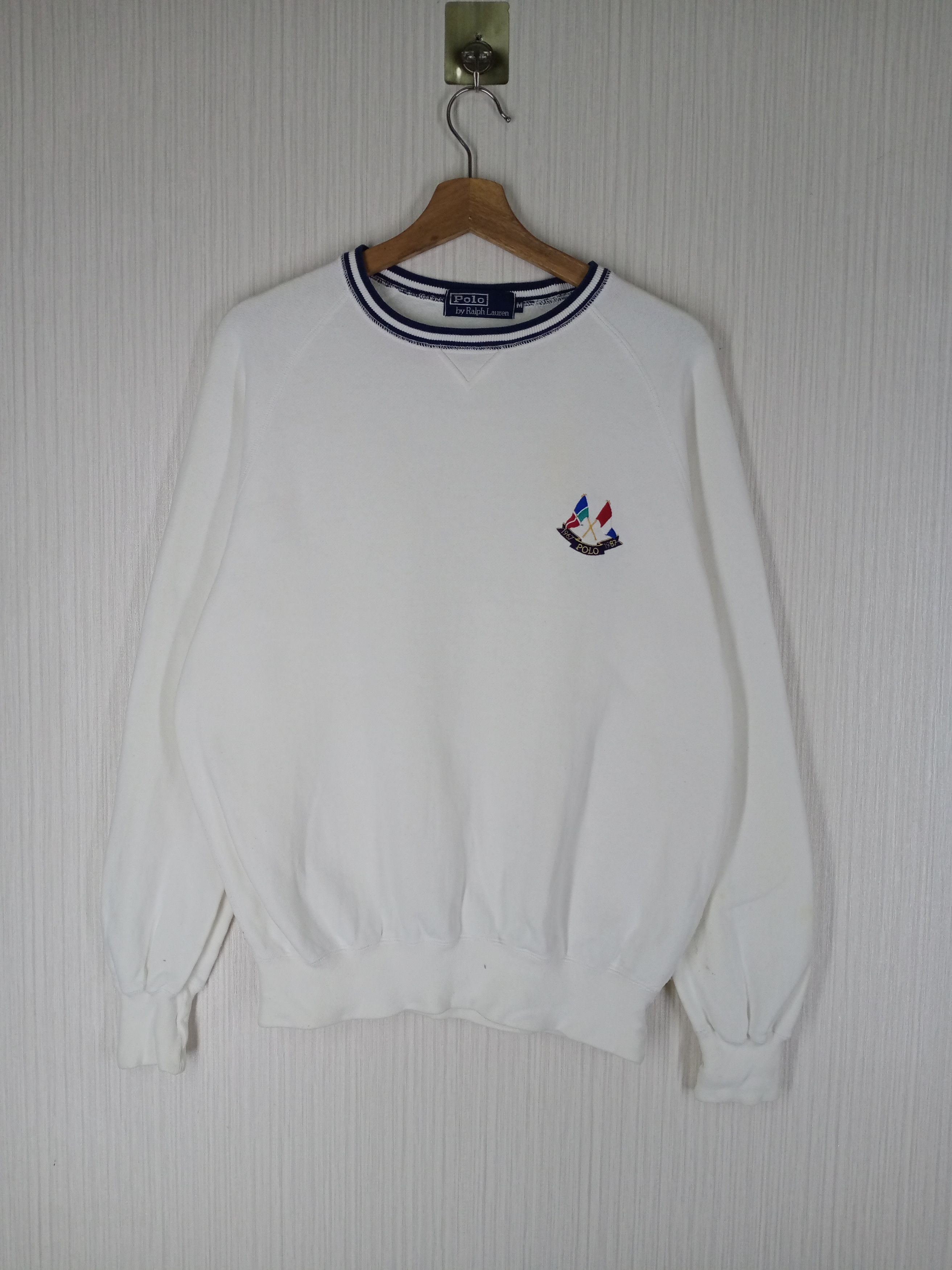 Polo Ralph Lauren Rare Vintage Polo Ralph Lauren Sweatshirt Size US M / EU 48-50 / 2 - 2 Thumbnail