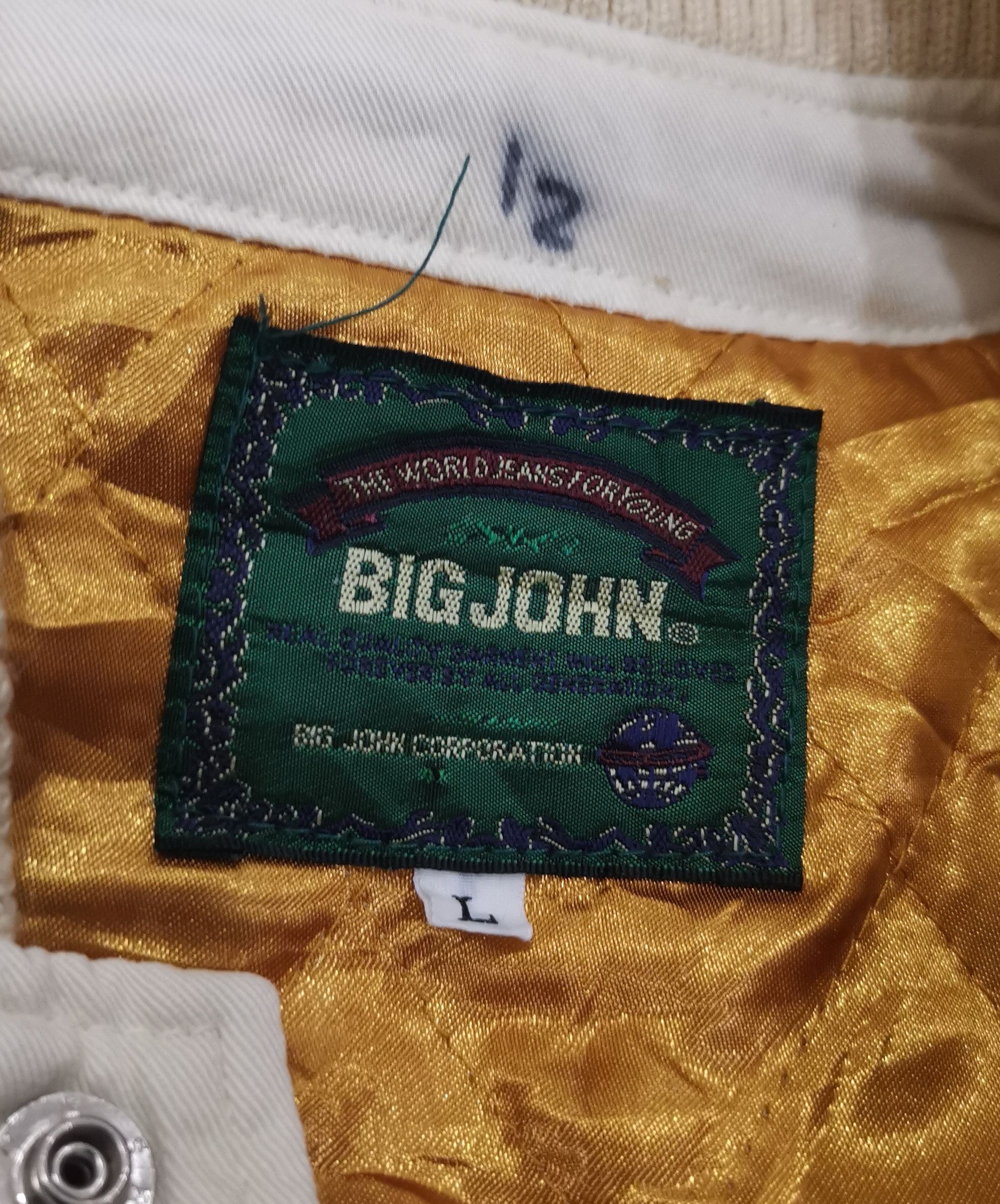 Big John 🔥BEST OFFER 🔥Big John Varsity Jacket - B-J CLUB Size US L / EU 52-54 / 3 - 6 Thumbnail