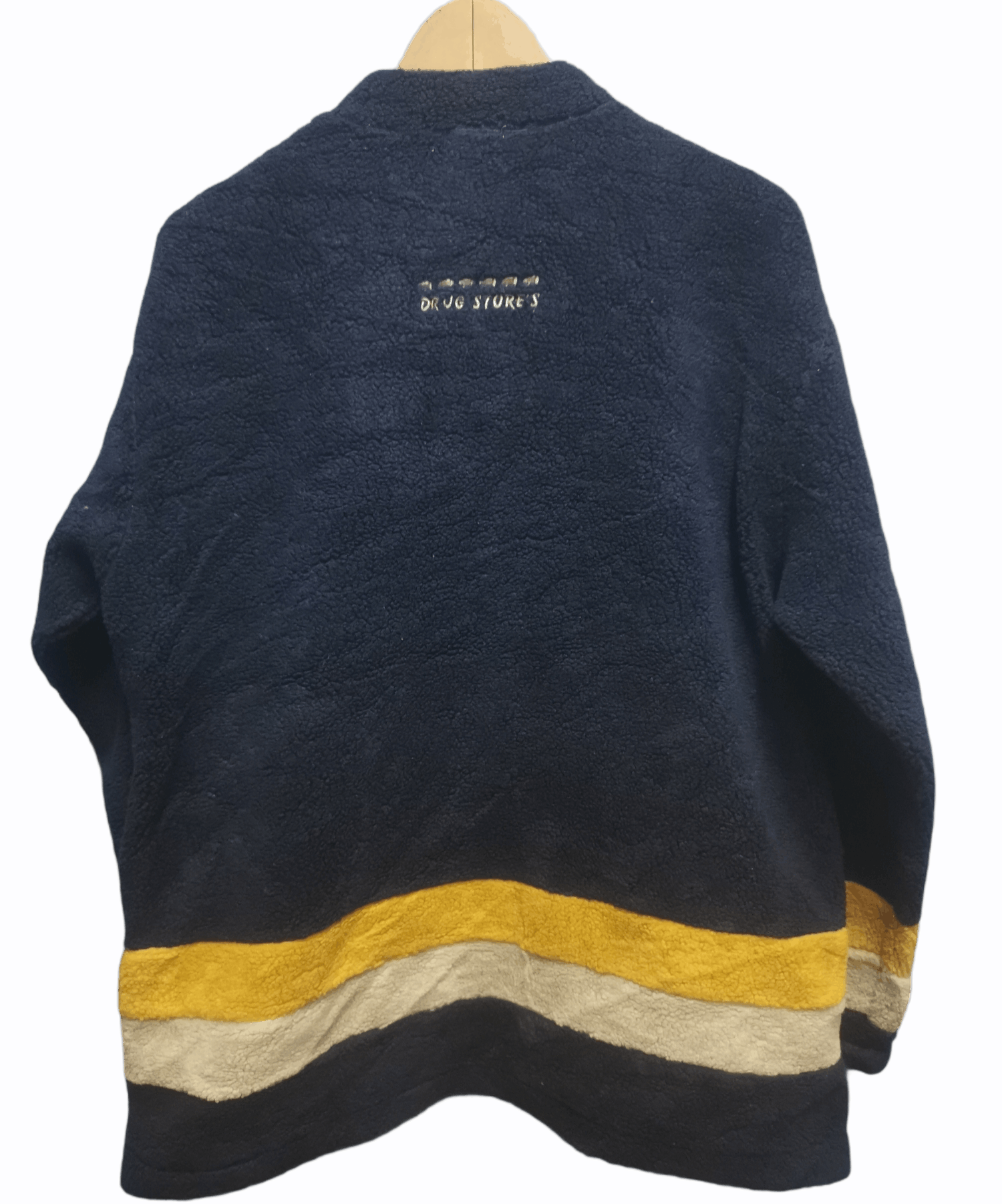Japanese Brand Drug Store's Zipper Fleece Jacket Size US L / EU 52-54 / 3 - 2 Thumbnail