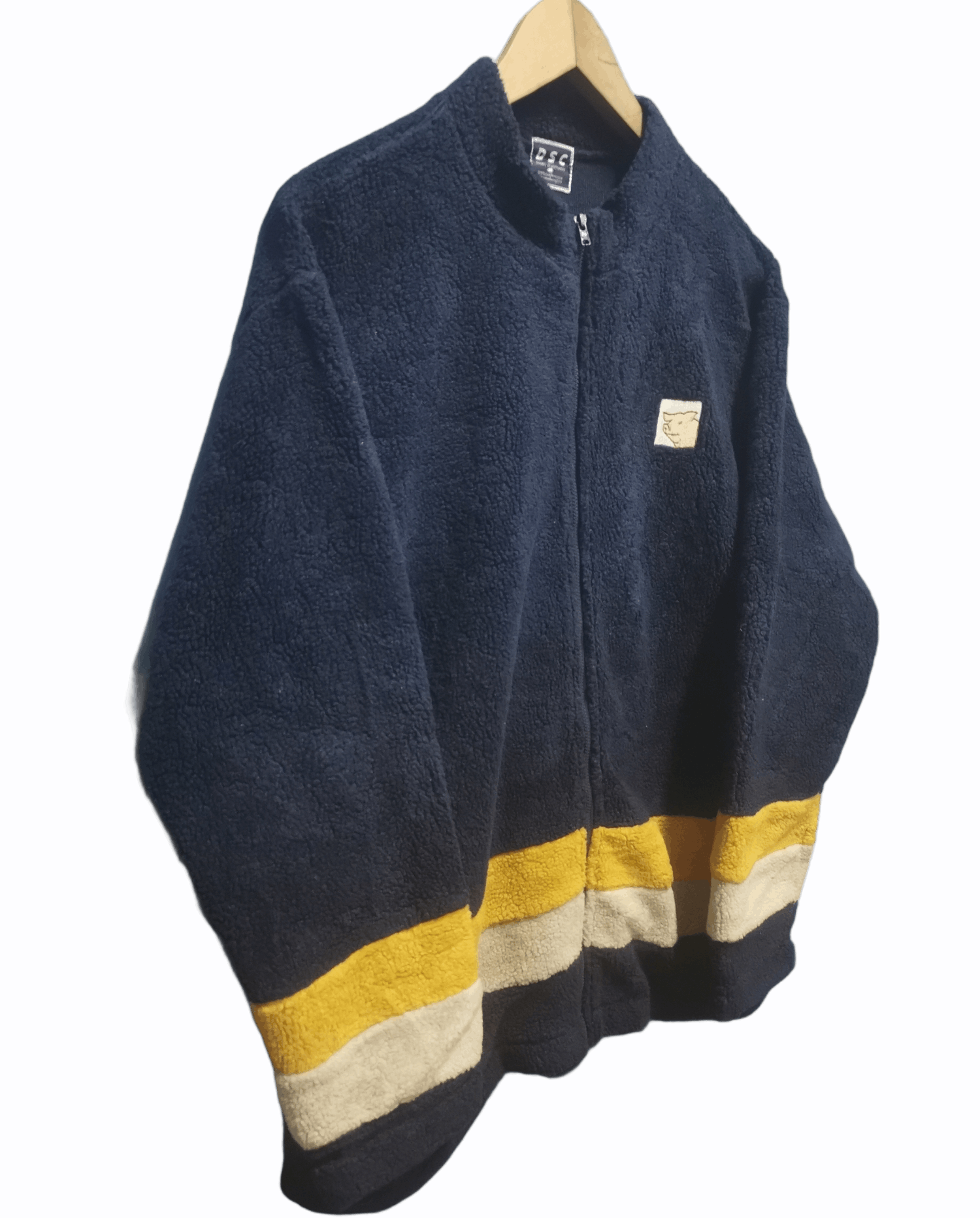 Japanese Brand Drug Store's Zipper Fleece Jacket Size US L / EU 52-54 / 3 - 3 Thumbnail