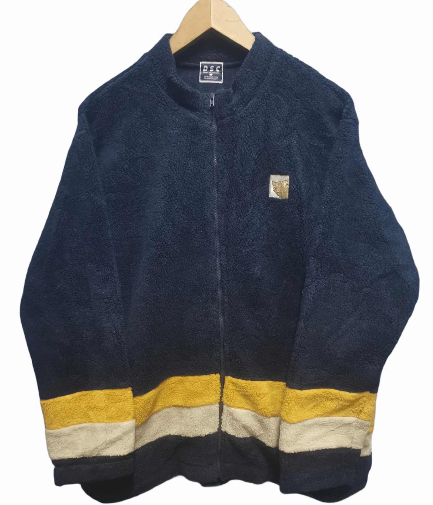 Japanese Brand Drug Store's Zipper Fleece Jacket Size US L / EU 52-54 / 3 - 1 Thumbnail