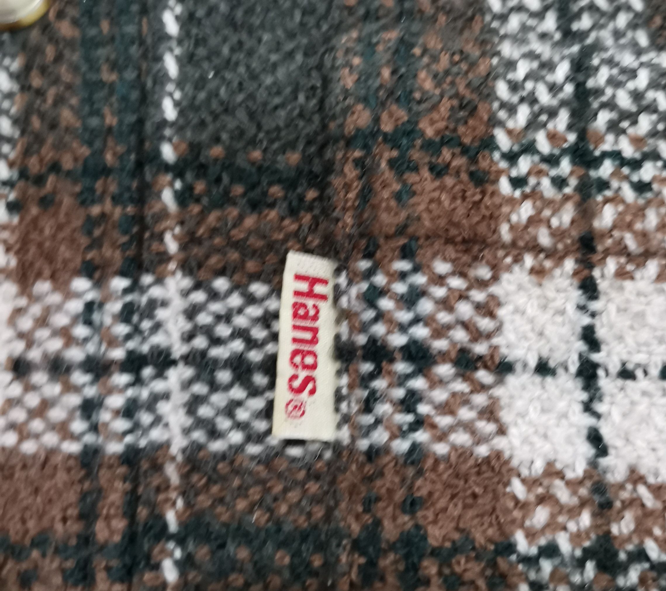 Hanes × Vintage 🔥Vintage🔥Hanes Flannel Size US L / EU 52-54 / 3 - 5 Thumbnail