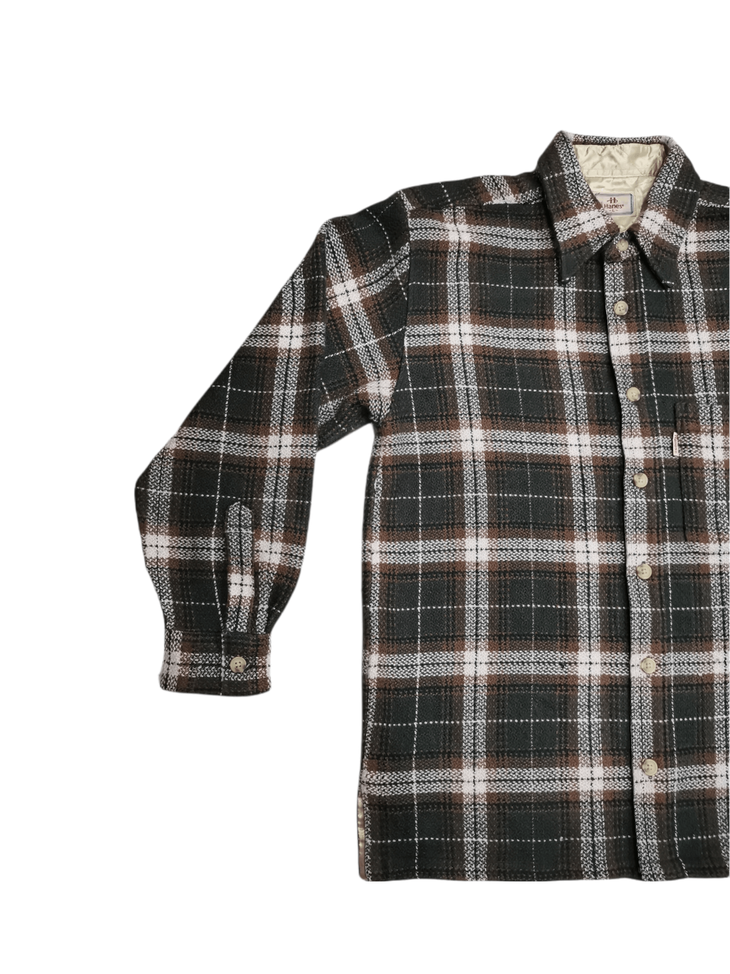 Hanes × Vintage 🔥Vintage🔥Hanes Flannel Size US L / EU 52-54 / 3 - 3 Thumbnail