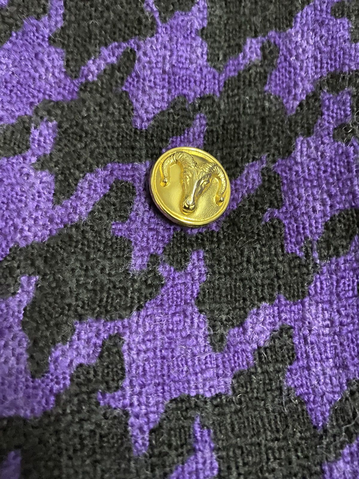 Versace Vintage Istante by Versace Wool Double Breasted Blazer Size US S / EU 44-46 / 1 - 8 Thumbnail