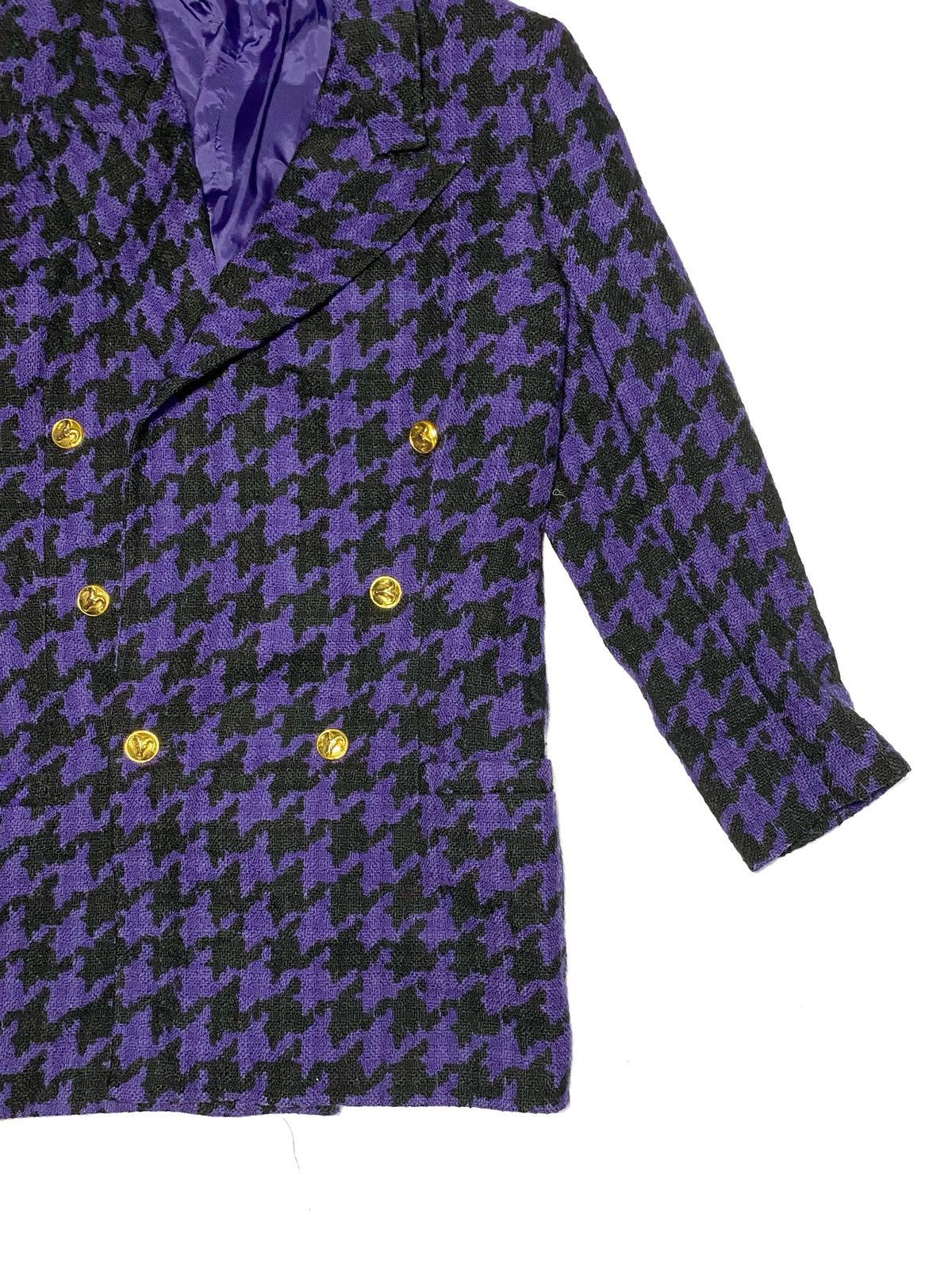 Versace Vintage Istante by Versace Wool Double Breasted Blazer Size US S / EU 44-46 / 1 - 6 Thumbnail