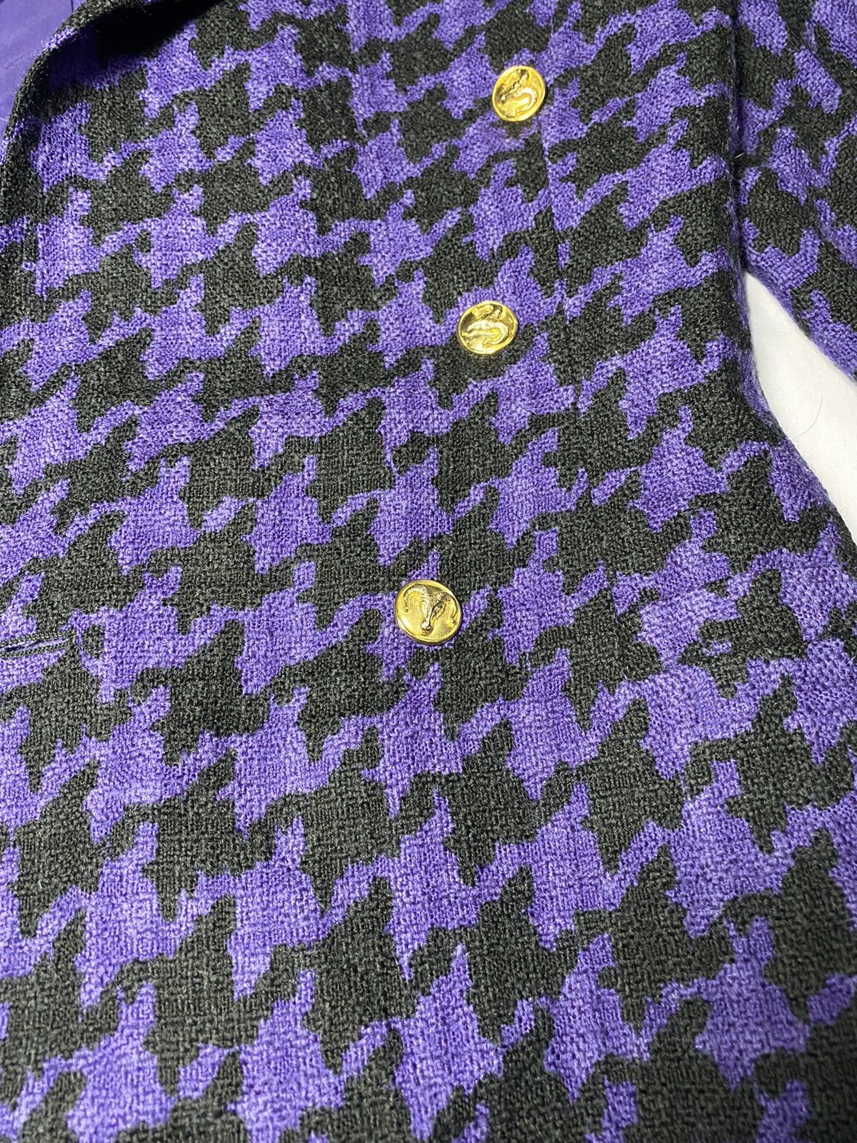 Versace Vintage Istante by Versace Wool Double Breasted Blazer Size US S / EU 44-46 / 1 - 7 Thumbnail