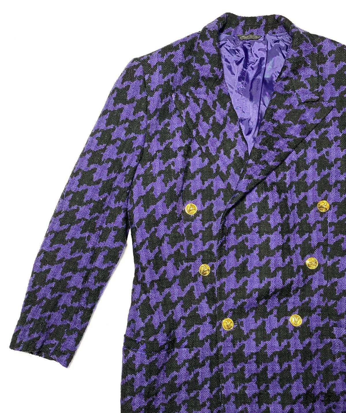 Versace Vintage Istante by Versace Wool Double Breasted Blazer Size US S / EU 44-46 / 1 - 5 Thumbnail