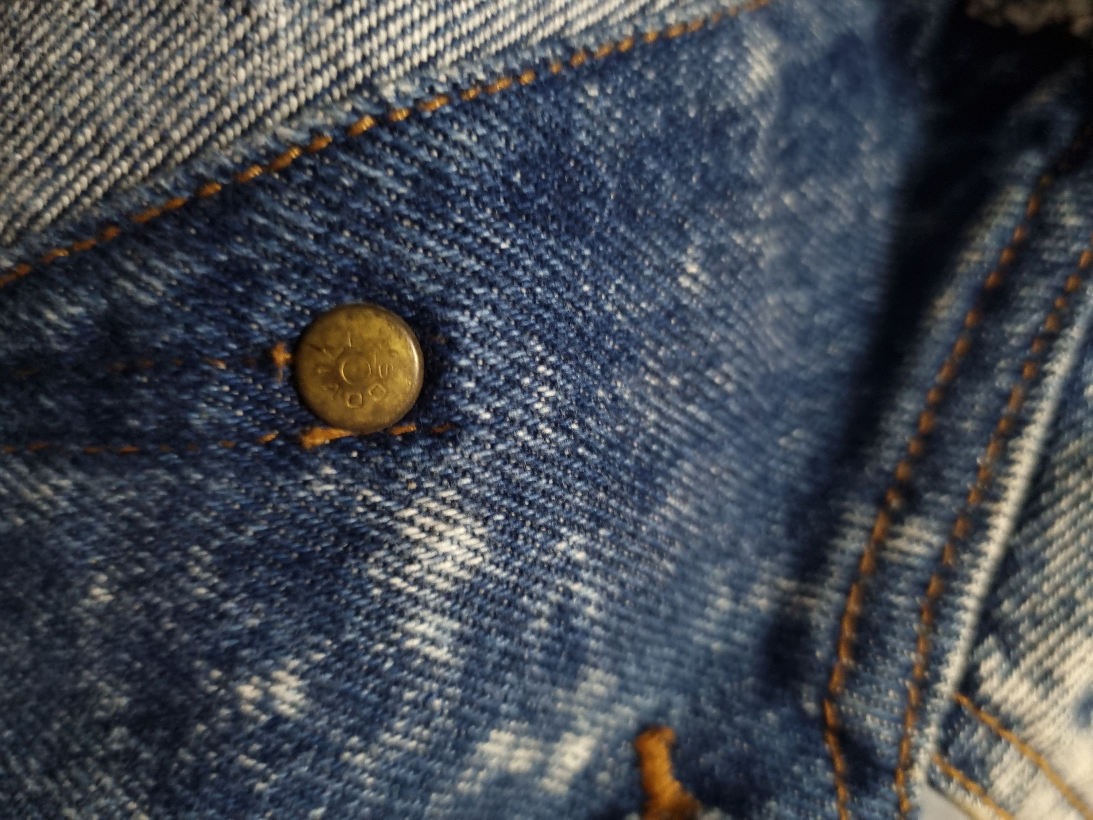 Vintage Vintage Riders Distressed Denim Jacket Rare Design Size US L / EU 52-54 / 3 - 13 Thumbnail