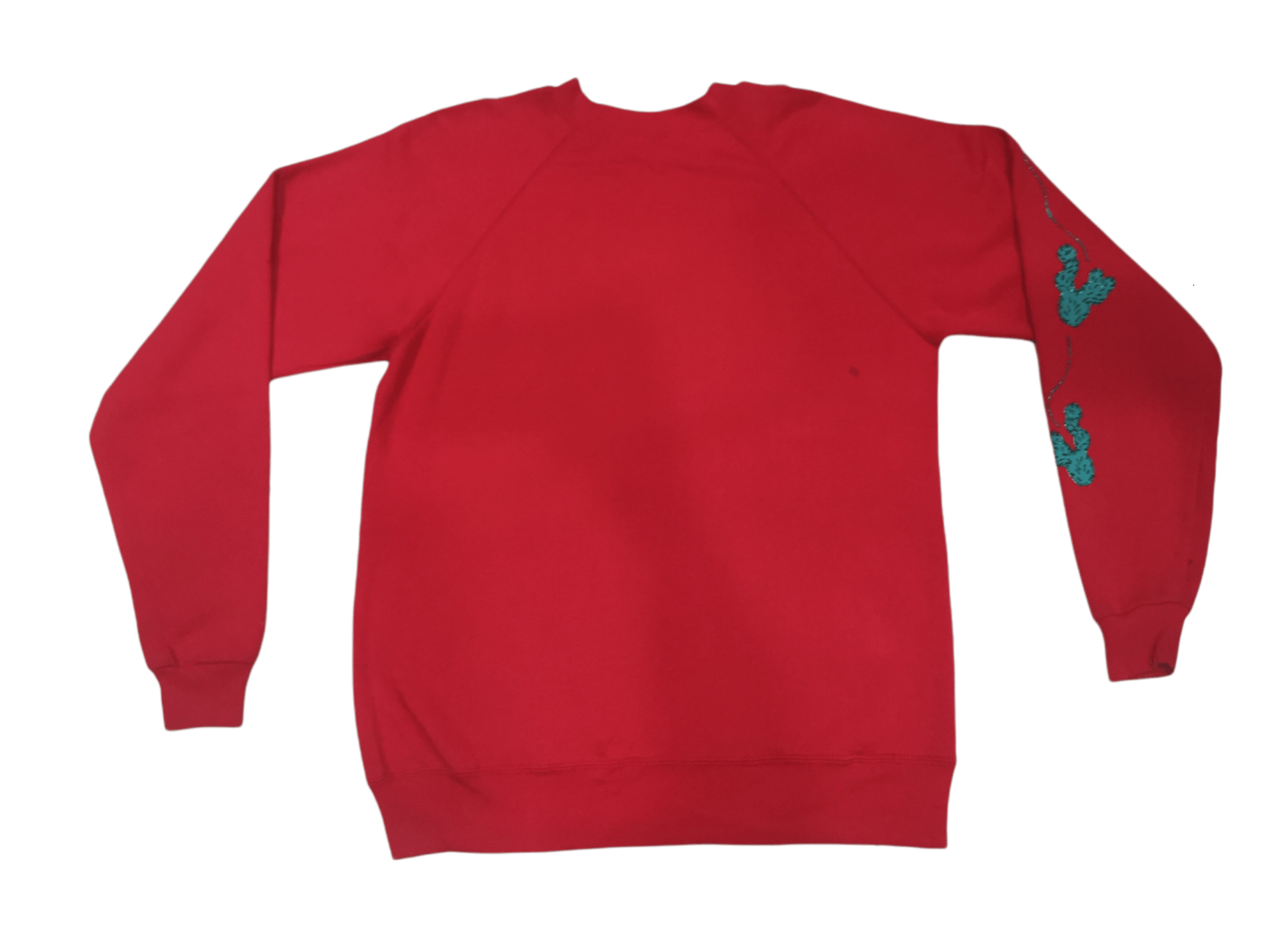 Vintage Vintage Red Sweatshirt Sweet Bear Size US L / EU 52-54 / 3 - 2 Thumbnail