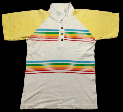 Vintage Classic Coconut T Gallery Soft Thin Striped Polos Size US M / EU 48-50 / 2 - 1 Thumbnail