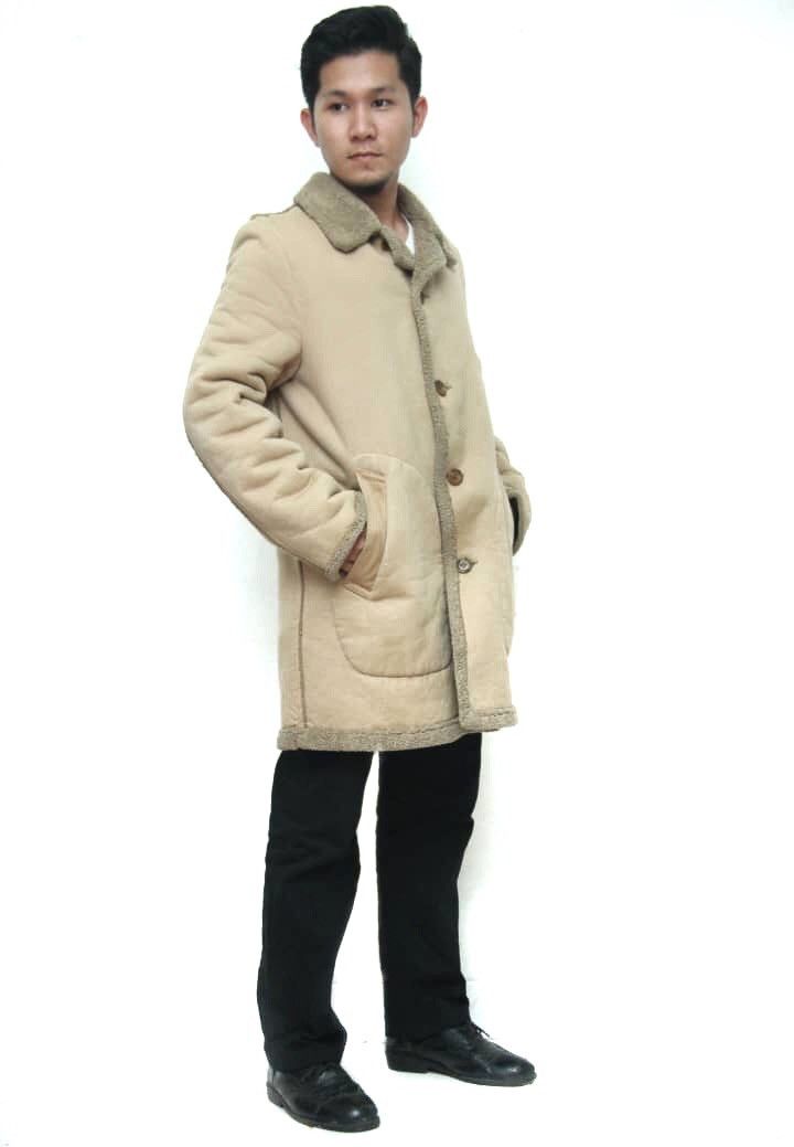 Comme des Garcons CDGH Dirt Single Breast Shearling Coat Size US M / EU 48-50 / 2 - 15 Thumbnail