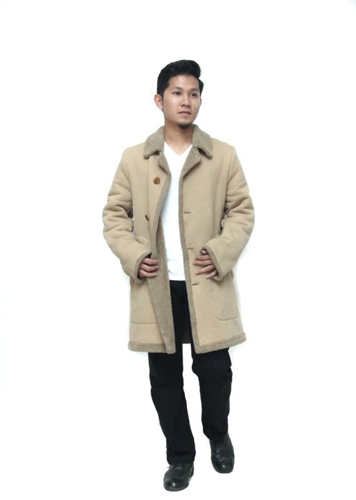 Comme des Garcons CDGH Dirt Single Breast Shearling Coat Size US M / EU 48-50 / 2 - 11 Thumbnail