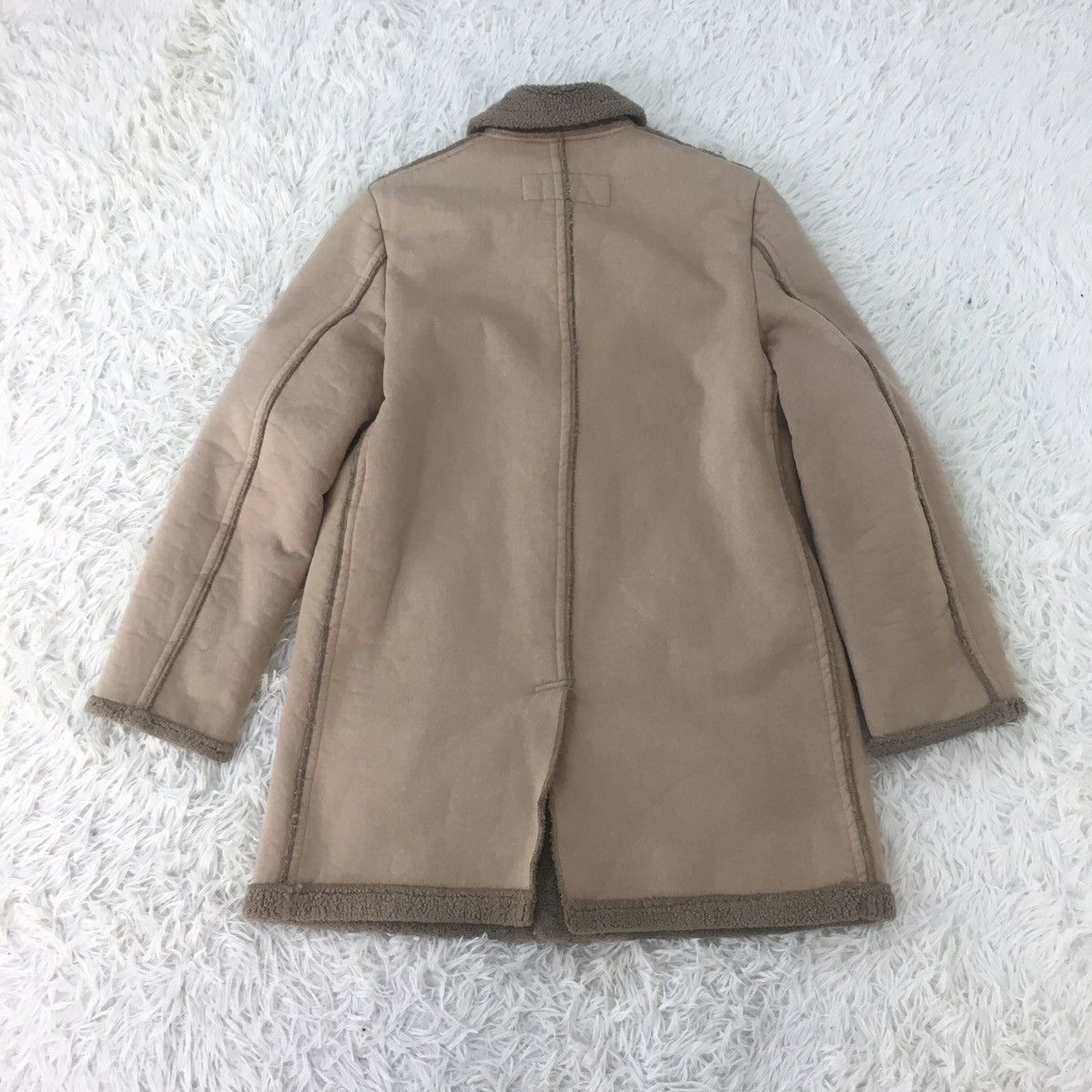 Comme des Garcons CDGH Dirt Single Breast Shearling Coat Size US M / EU 48-50 / 2 - 4 Thumbnail