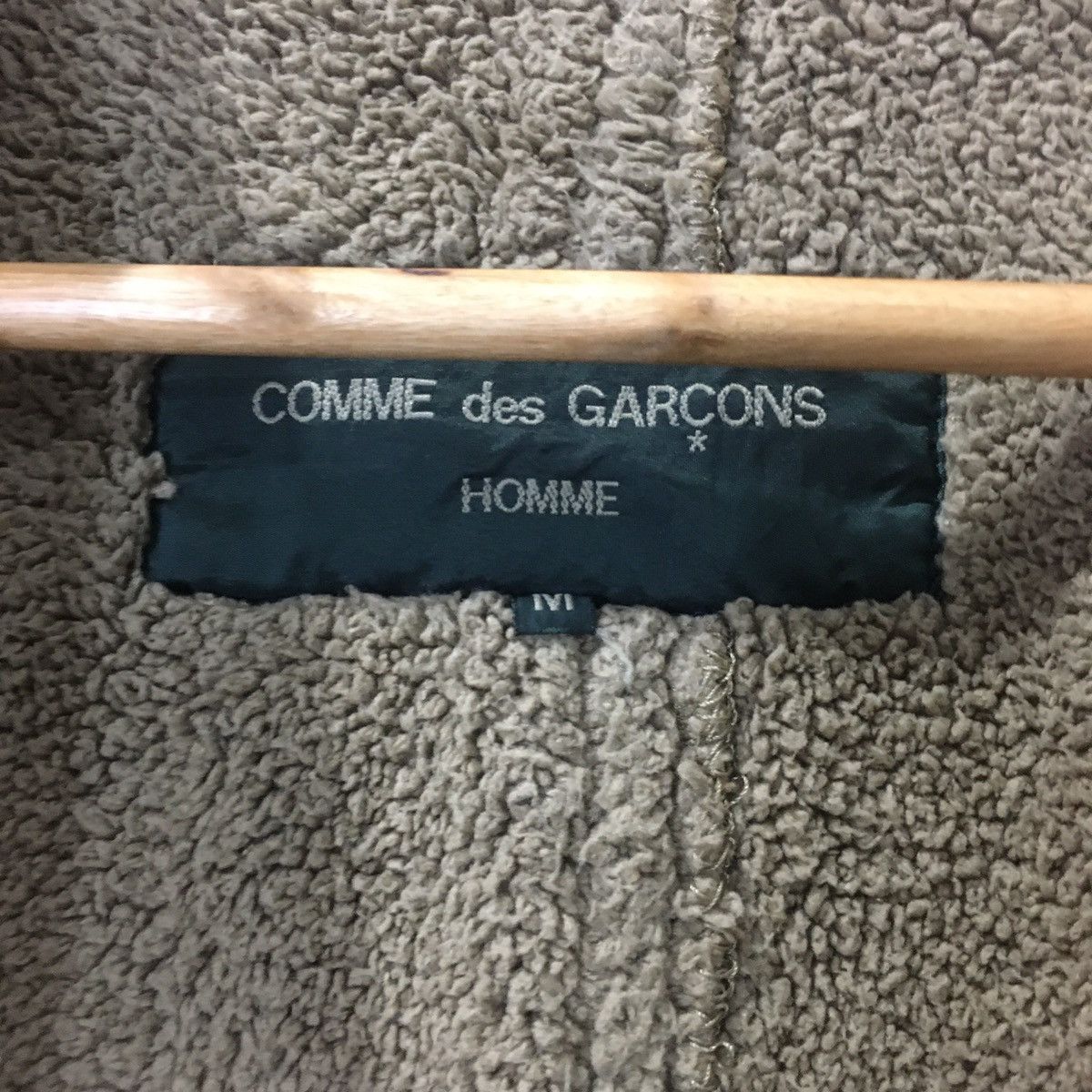Comme des Garcons CDGH Dirt Single Breast Shearling Coat Size US M / EU 48-50 / 2 - 8 Thumbnail