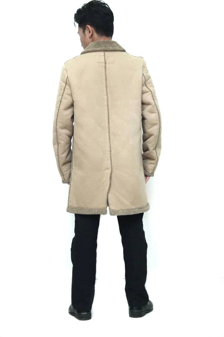 Comme des Garcons CDGH Dirt Single Breast Shearling Coat Size US M / EU 48-50 / 2 - 14 Thumbnail