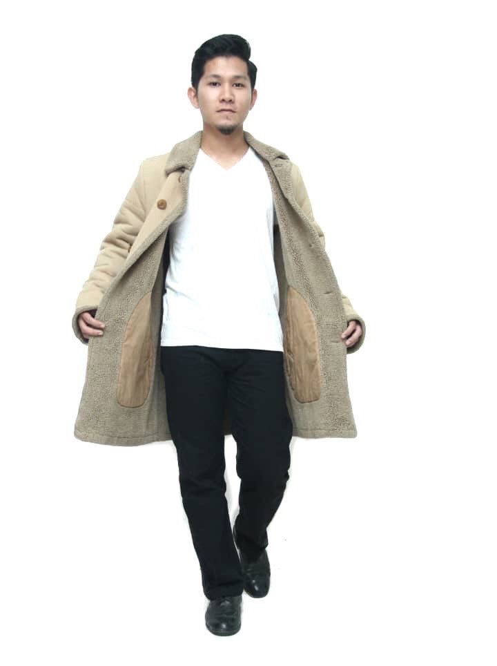 Comme des Garcons CDGH Dirt Single Breast Shearling Coat Size US M / EU 48-50 / 2 - 12 Thumbnail