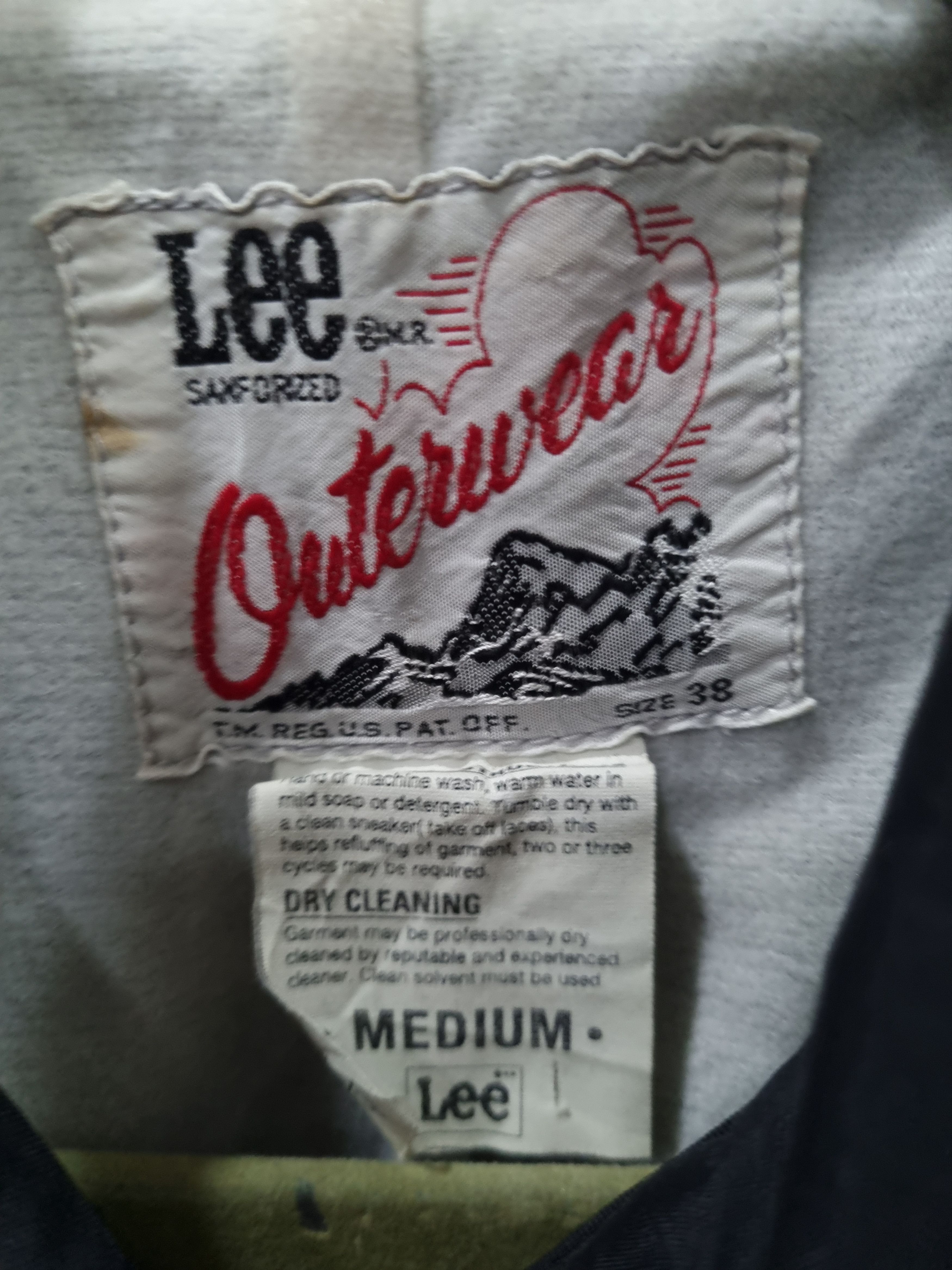 Lee × Vintage Vintage Lee Sanforized Outerwear Button Jacket Size US M / EU 48-50 / 2 - 7 Thumbnail
