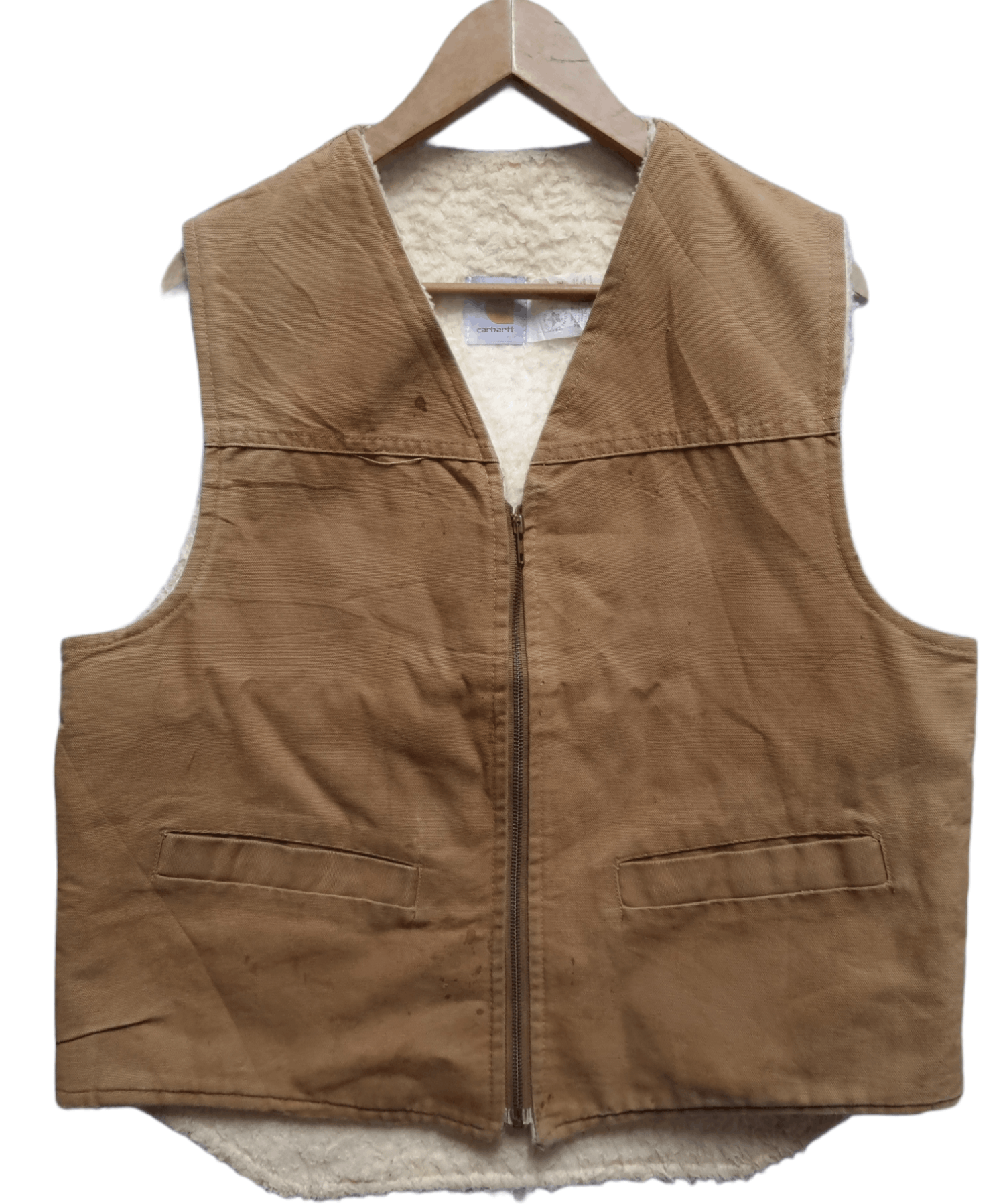Carhartt 🔥Vintage🔥 Carhartt Vest x Made In Usa Size US L / EU 52-54 / 3 - 1 Thumbnail