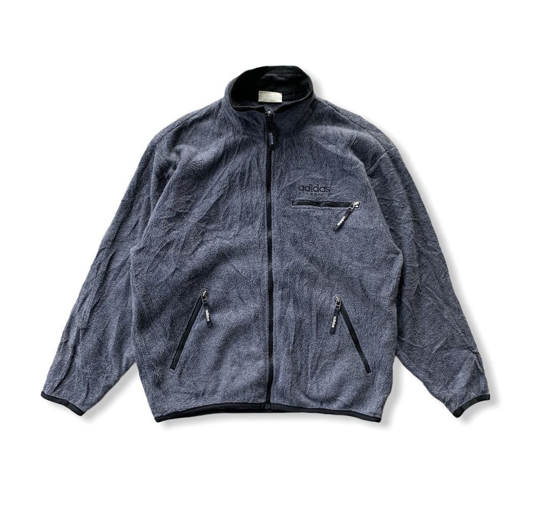 Adidas Vintage Adidas Adventure Descente Fleece Jacket Size US XL / EU 56 / 4 - 1 Thumbnail
