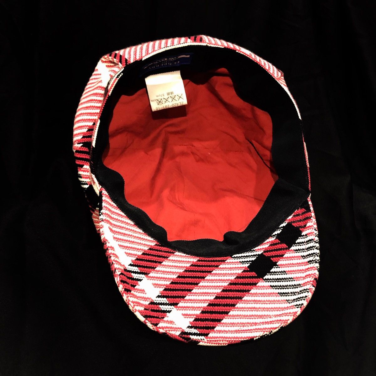 Burberry Burberry London Blue Label Red Novacheck Hat Size ONE SIZE - 11 Thumbnail