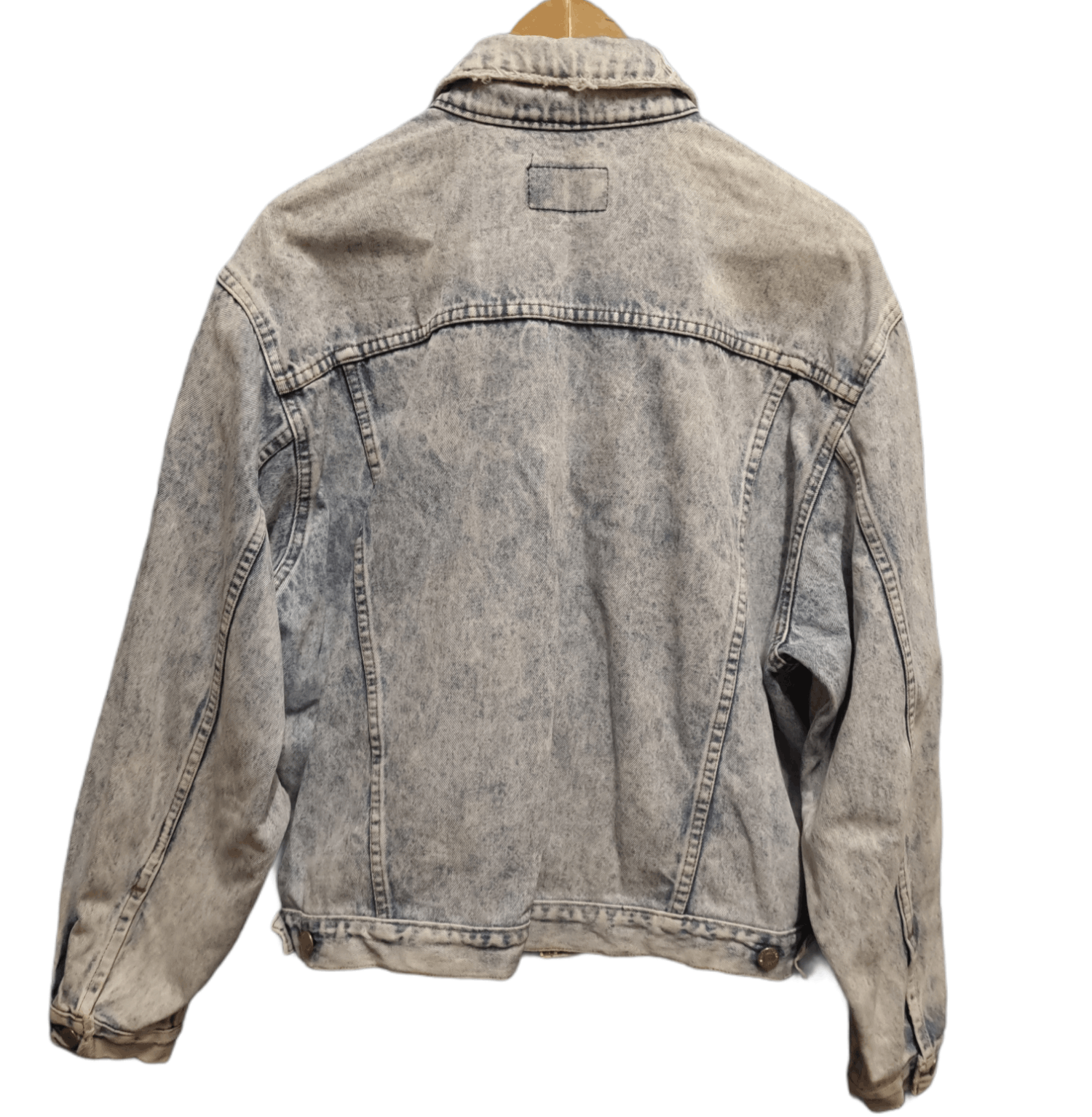 Levi's Vintage Clothing Levis Trucker Jacket Acid Wash Vintage Distress Size US L / EU 52-54 / 3 - 4 Thumbnail